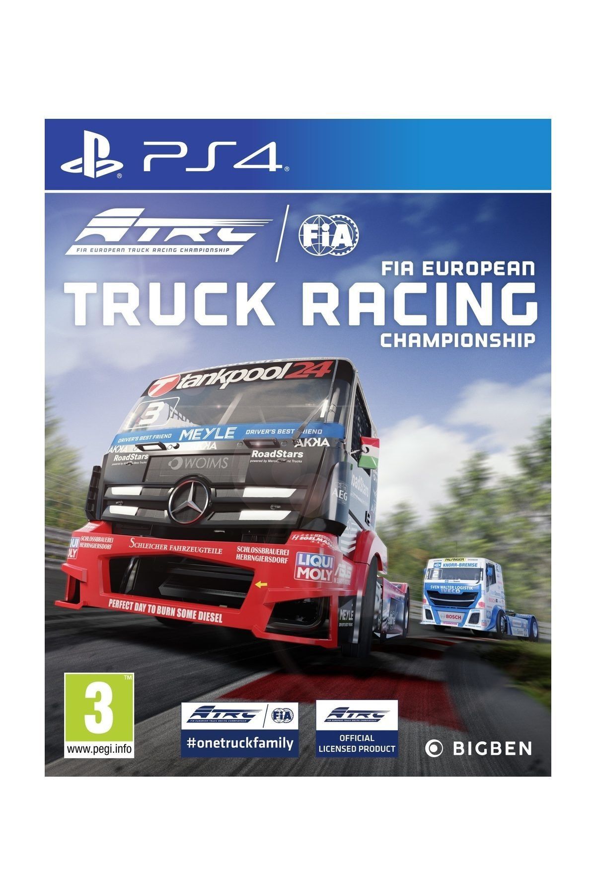 Bigben FIA European Truck Racing Championship PS4 Oyun