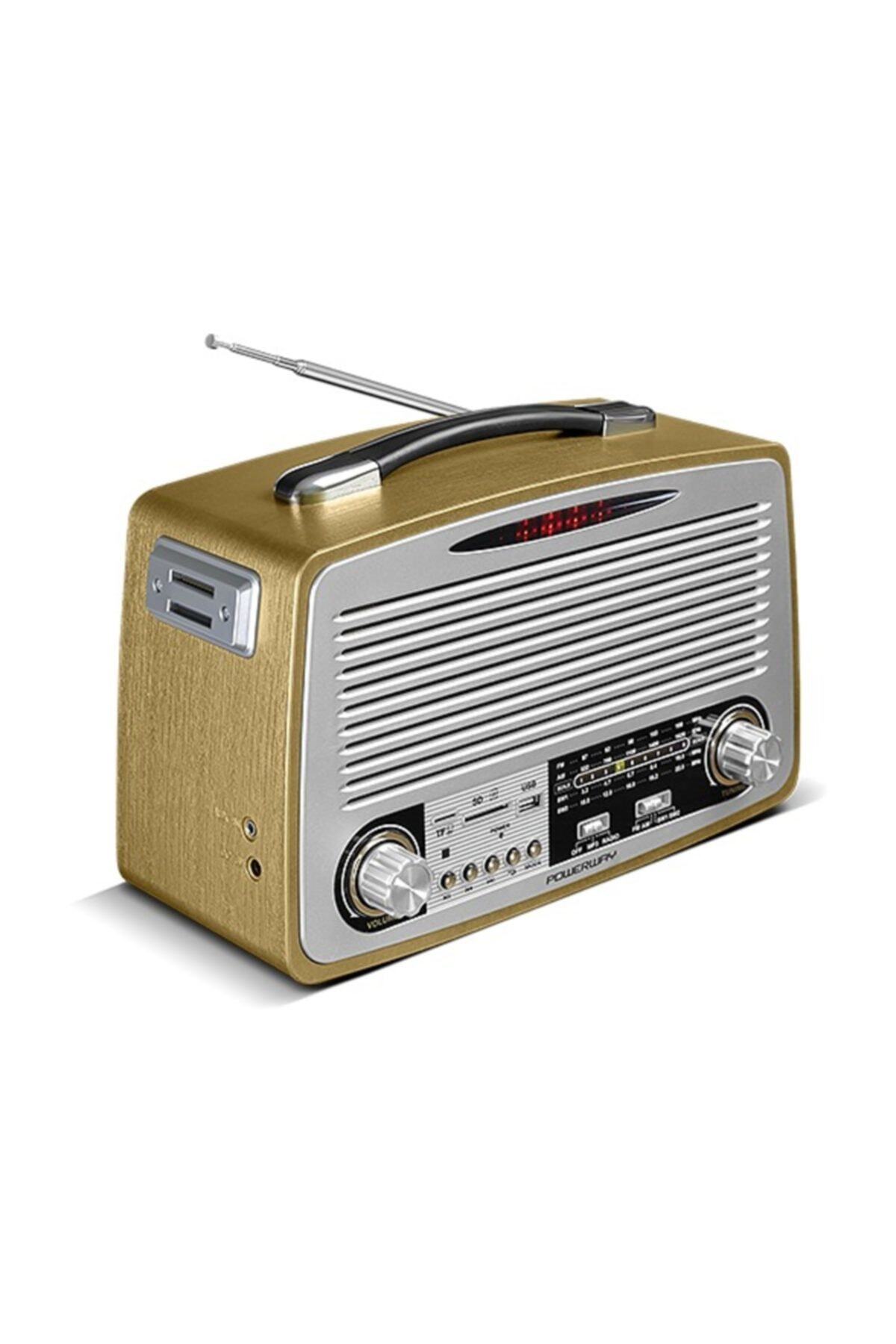 POWERWAY Nsj07 Classic Radio Mp3 Bluetooth Usb-sd Kart