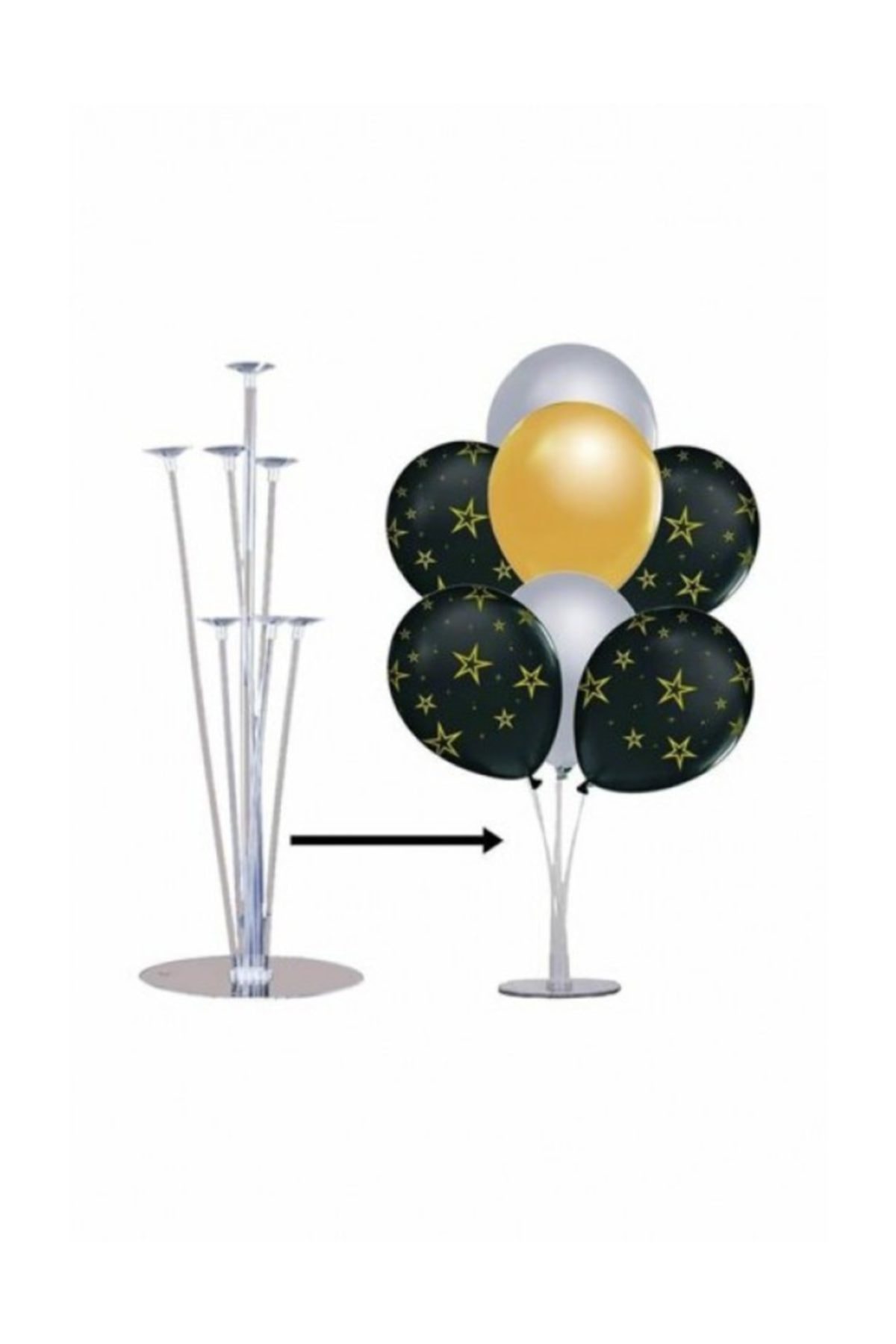 Partioutlet Balon Süsleme Standı 7'li
