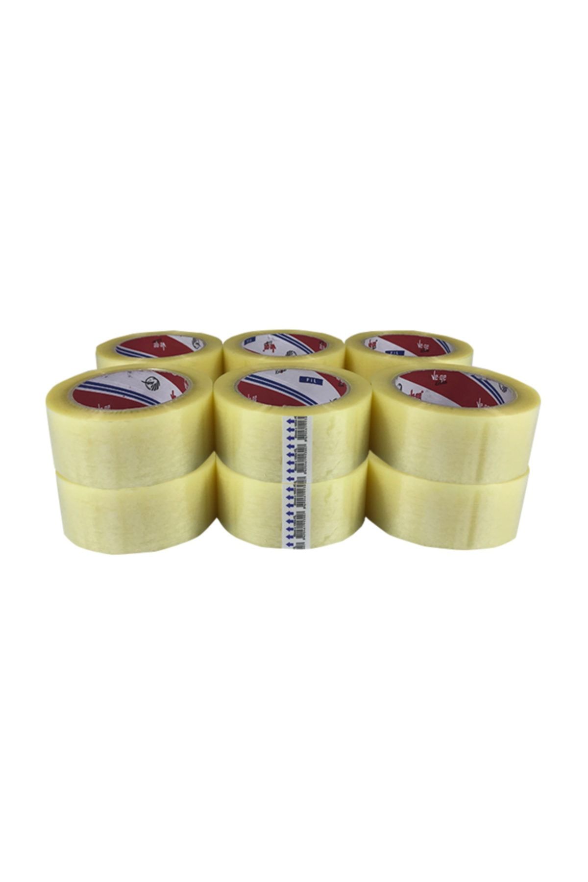 VeGe BANT Vege Fil Şeffaf 45x100mt Koli Bandı (12 Adet)