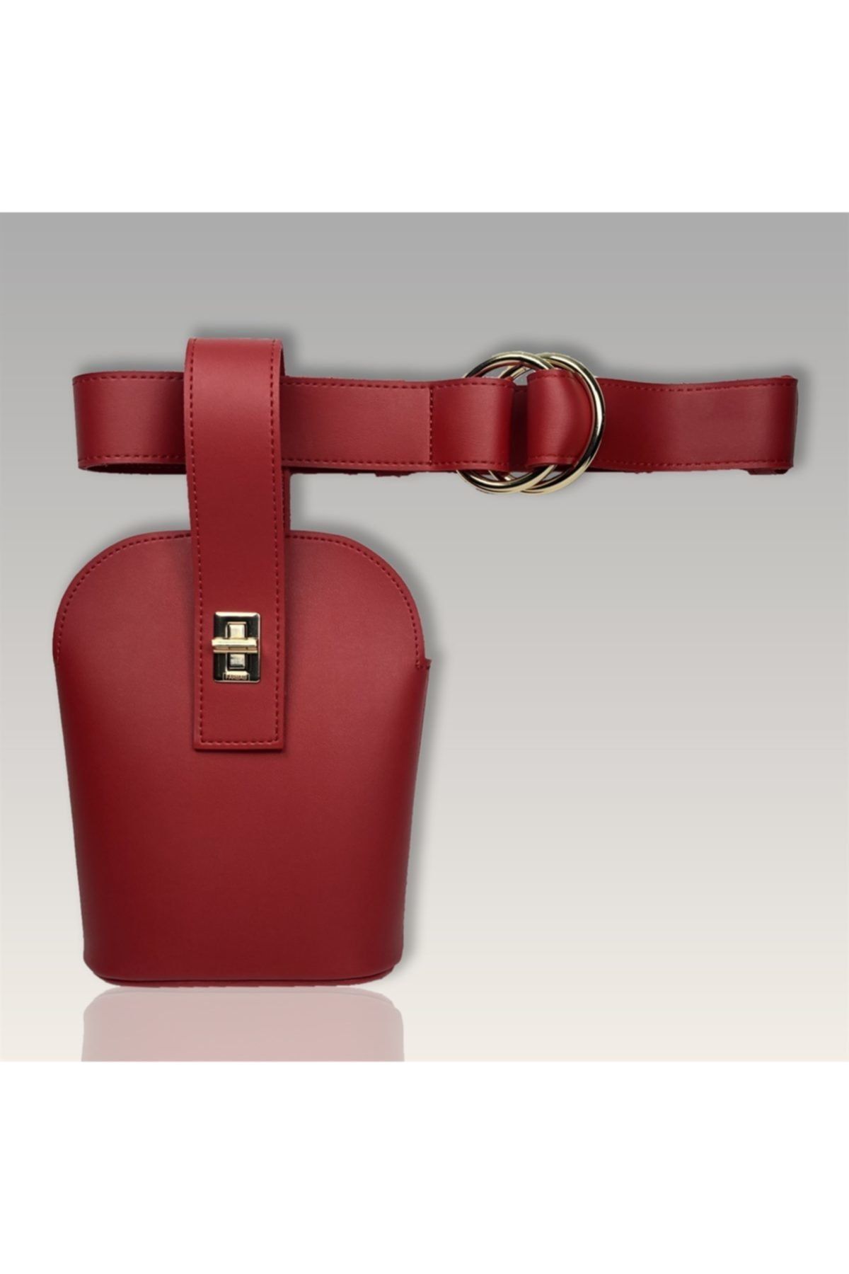 FARBAG Kırmızı Bel Çantası