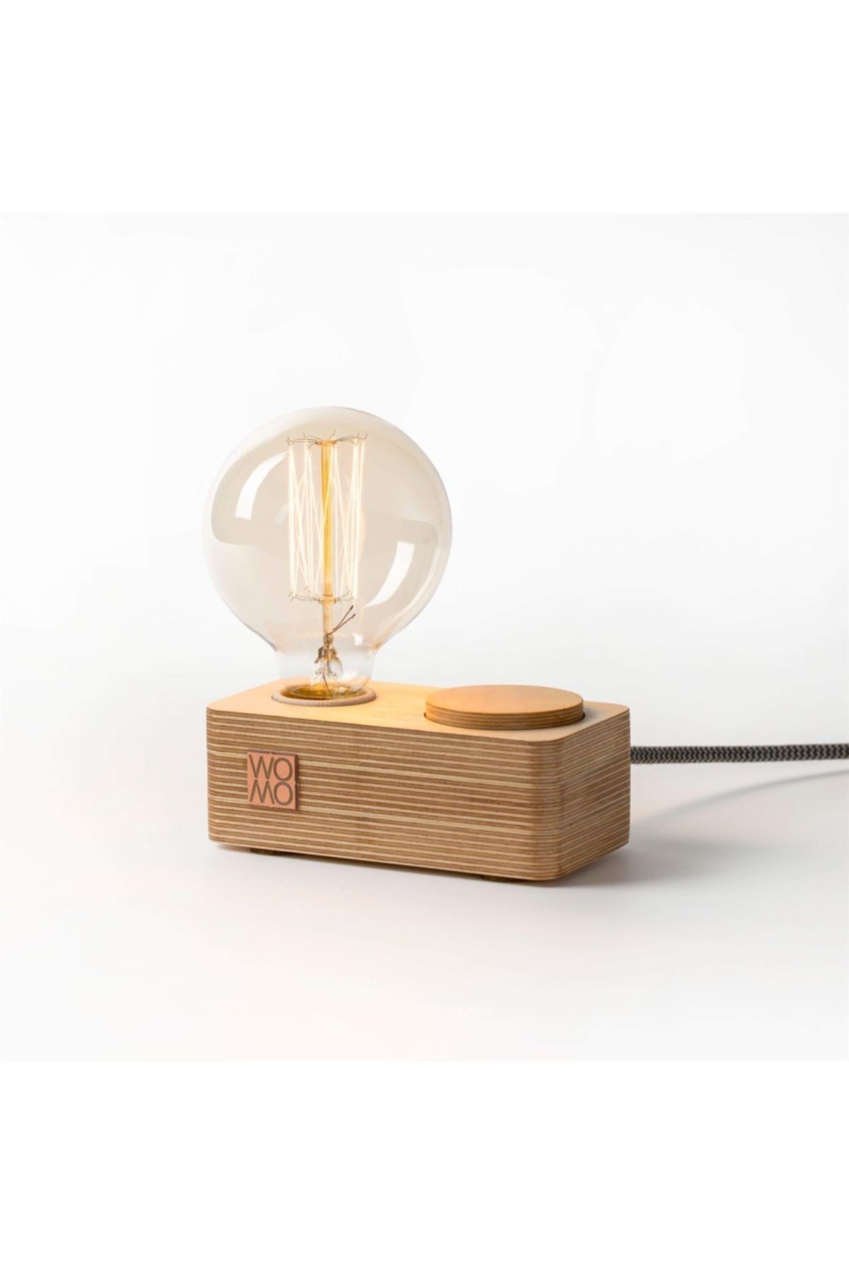 womodesign Ahşap Masa Lambası