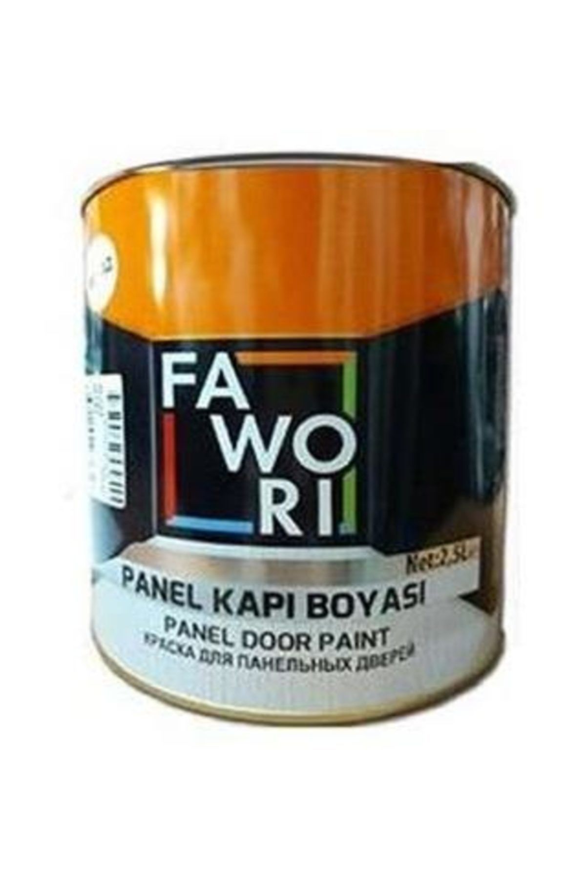 fawori su bazli yari mat panel kapi boyasi 5 lt koyu kahve fiyati yorumlari trendyol