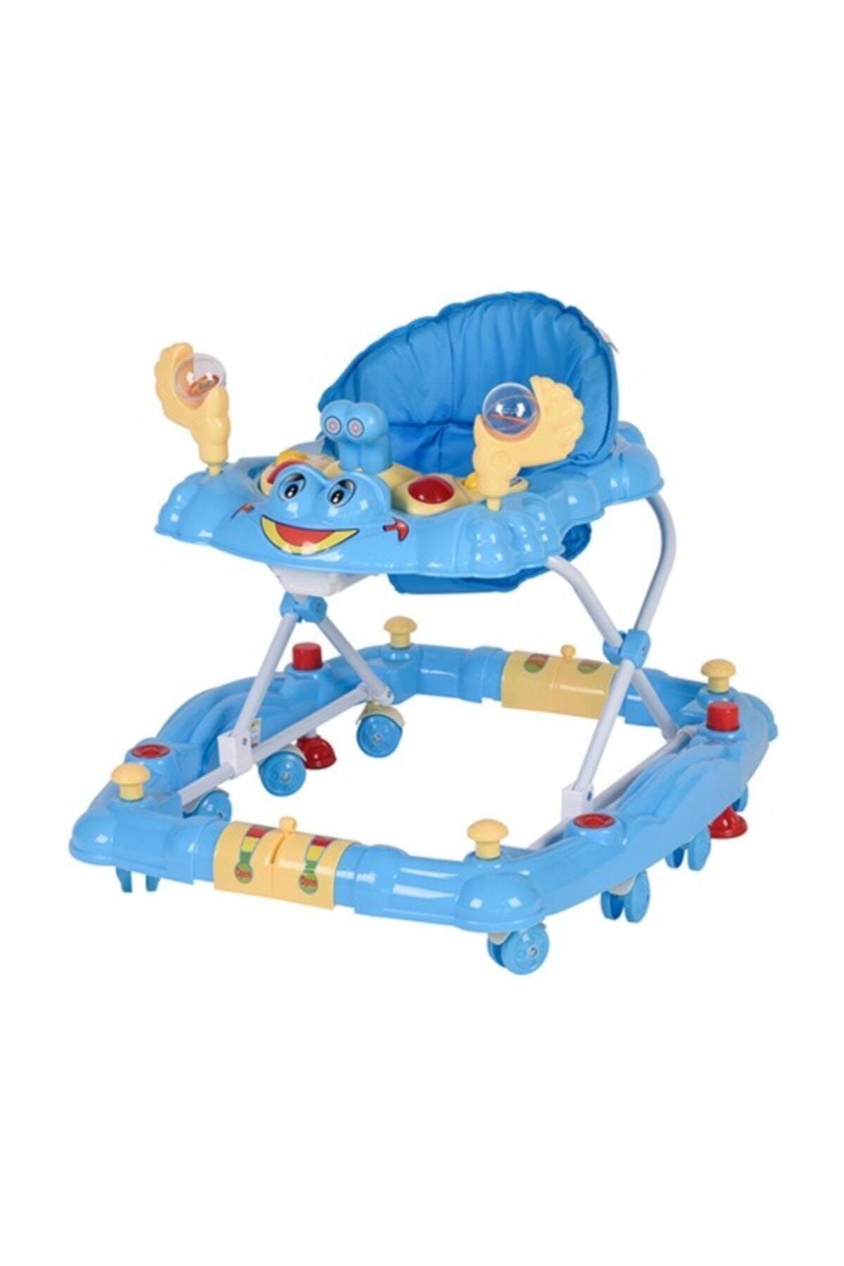 CrystalBaby Mavi Wings Sallanır Yürüteç