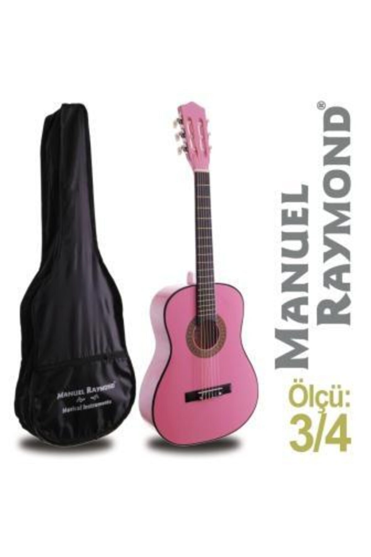 MİRGE Klasik Gitar Junior Raymond Mrc87pnk
