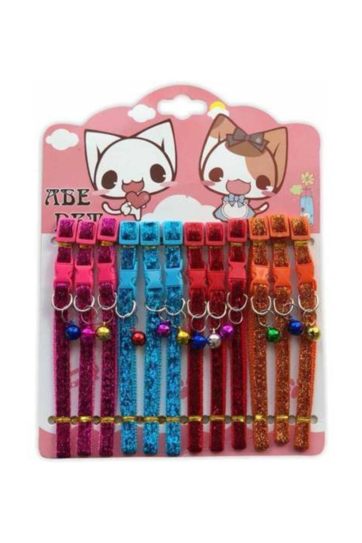 Dr. Sacchi Ayarlanabilir Zilli Kedi Tasması Turkuaz