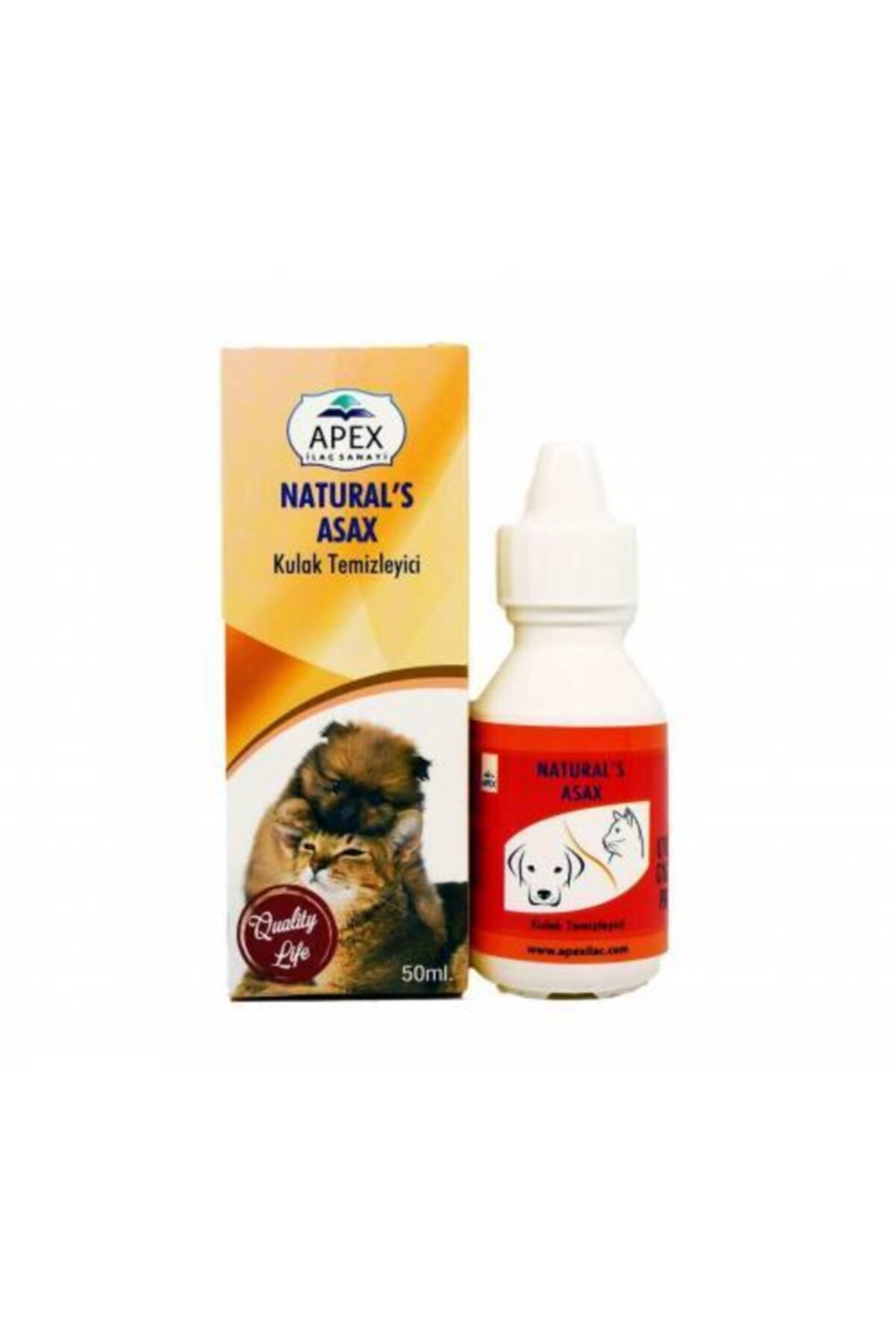 MİRGE Köpek Kulak Temizleyici - Apex Naturals Asax
