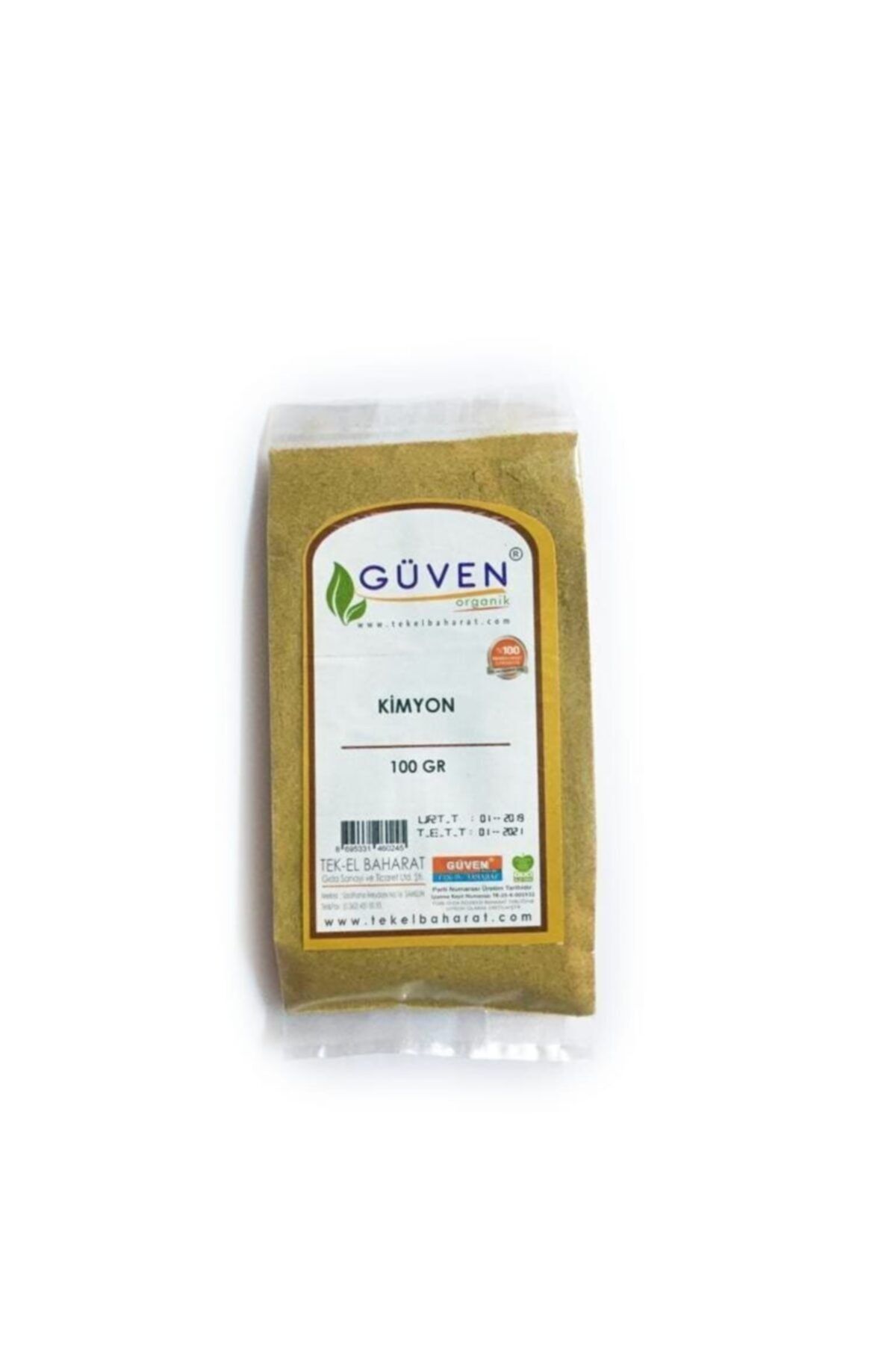 Güven Organik Kimyon Toz 100 Gr