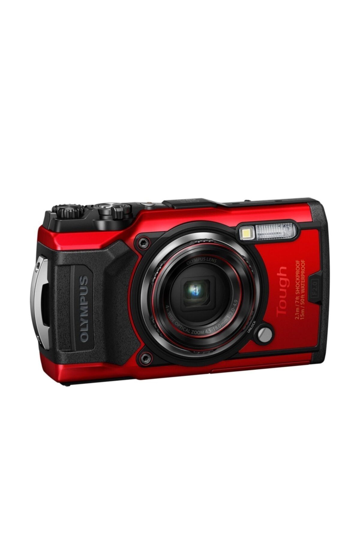 Olympus Tough Tg-6 Dijital Su Altı Fotoğraf Makinesi 12mp, 4x Geniş Açı Optik Zoom, 4k Video