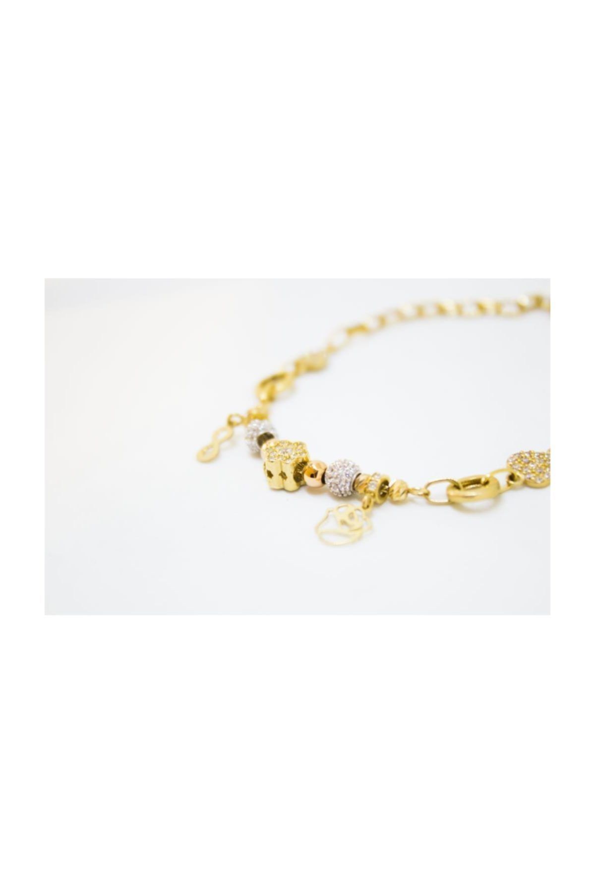 kocak gold 14 ayar altin pandora tasli bileklik lks140000036 fiyati yorumlari trendyol