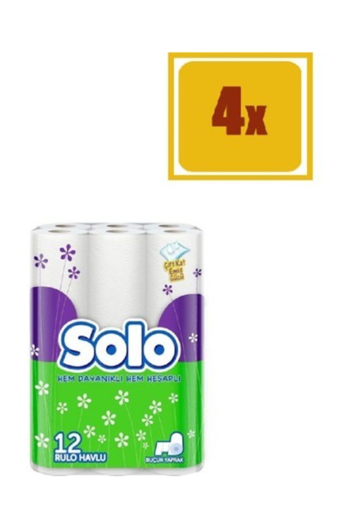 Solo Kağıt Havlu 12' Li (x4)