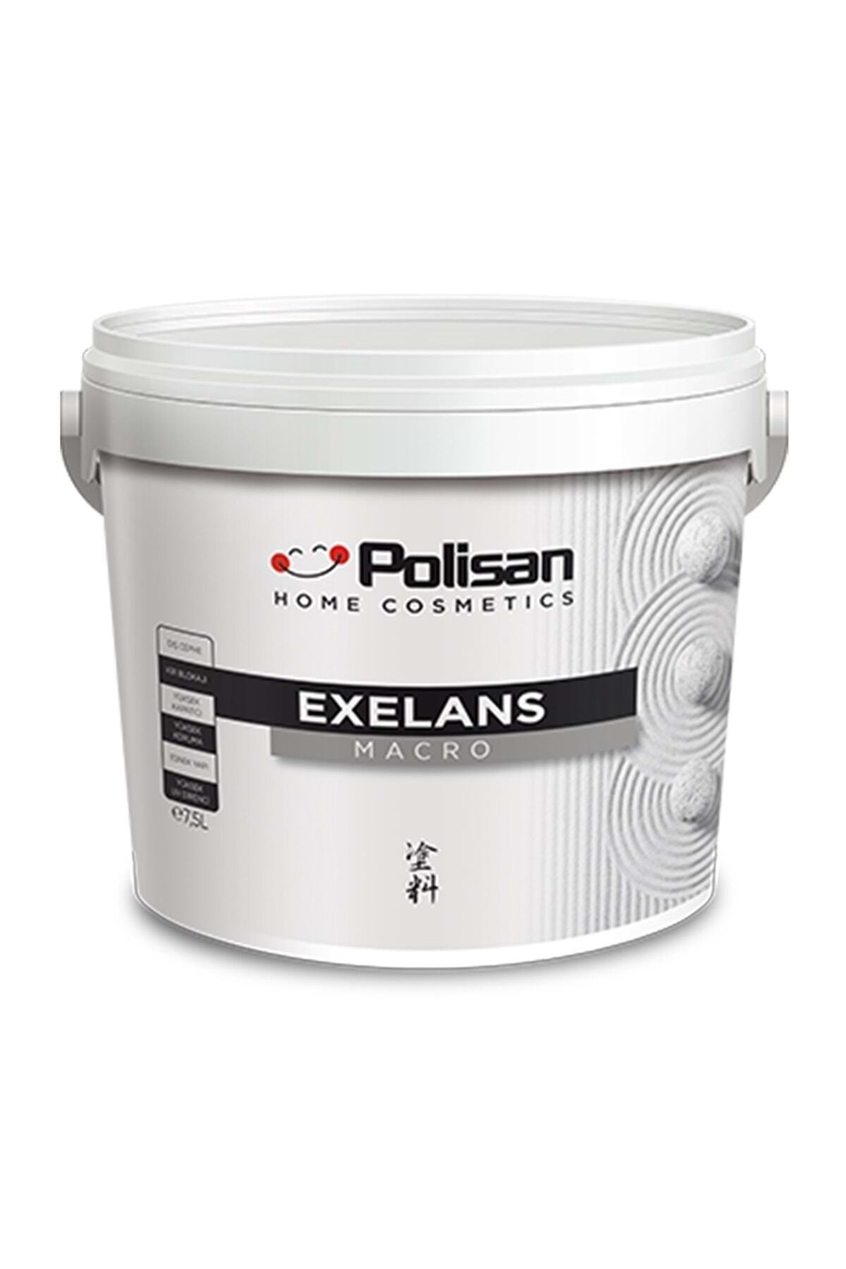 Polisan Exelans Macro Silikonlu Dış Cephe Boya - 2000 Kasırga Grisi / Cd-8216