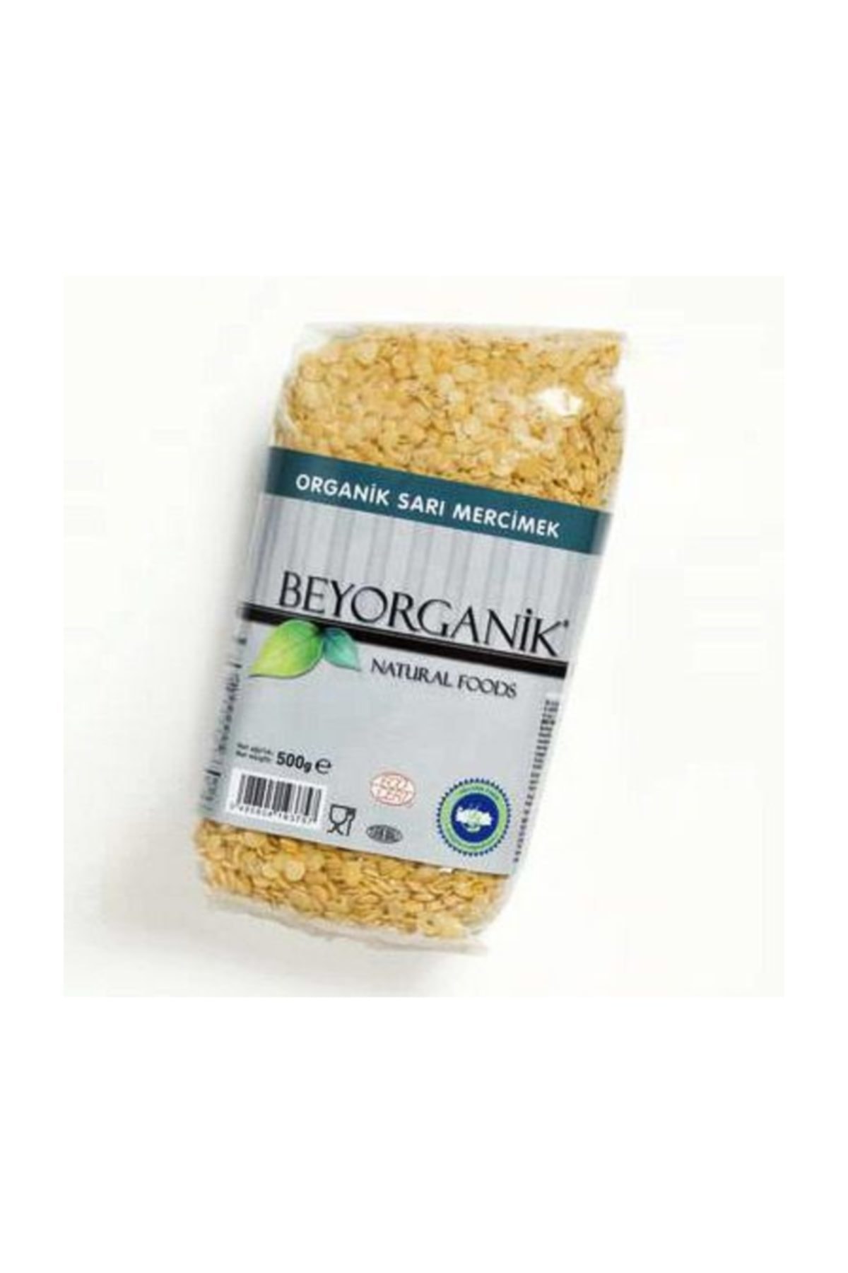 BEYORGANİK Gıda Organik Sarı Mercimek 500 Gr