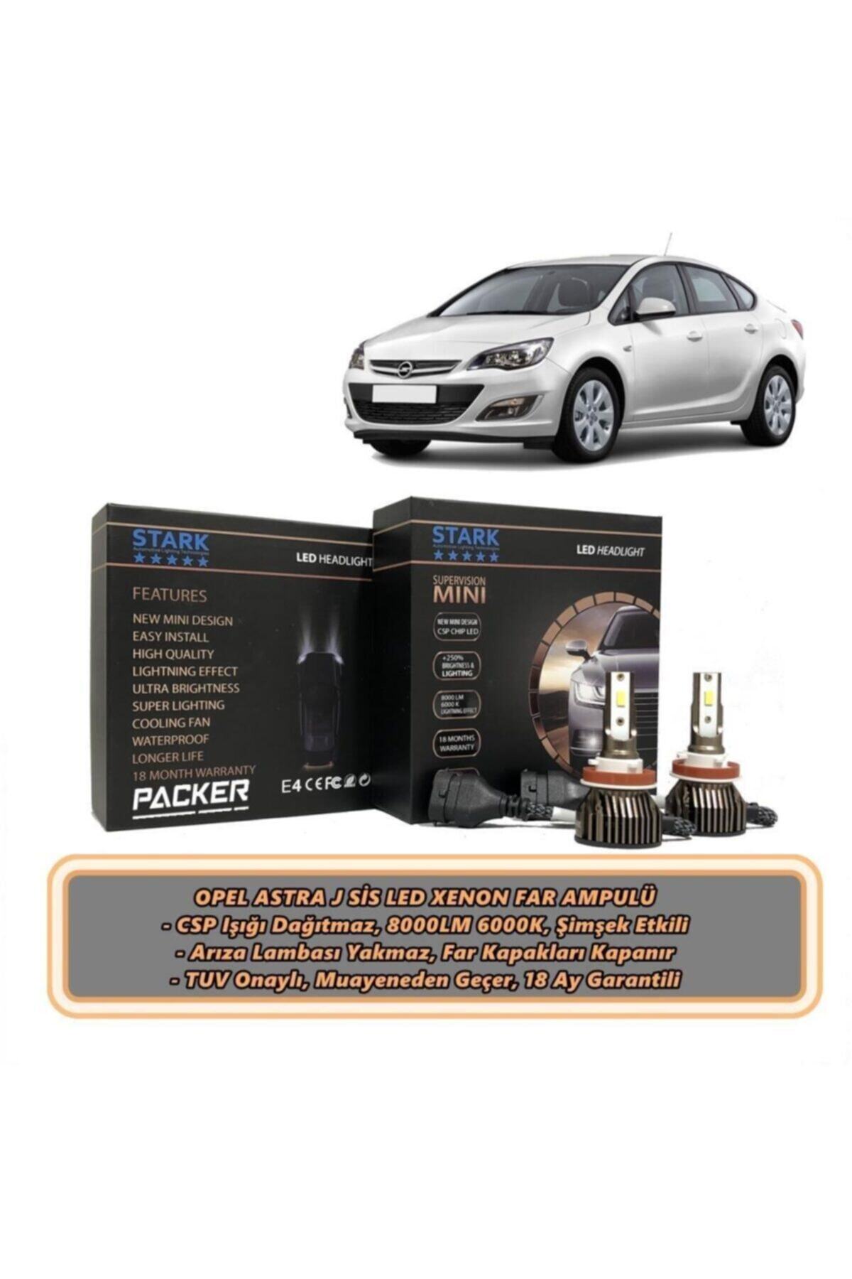 STARK Mini Astra J Sis Led Xenon Far Ampulü 8000lm 6000k