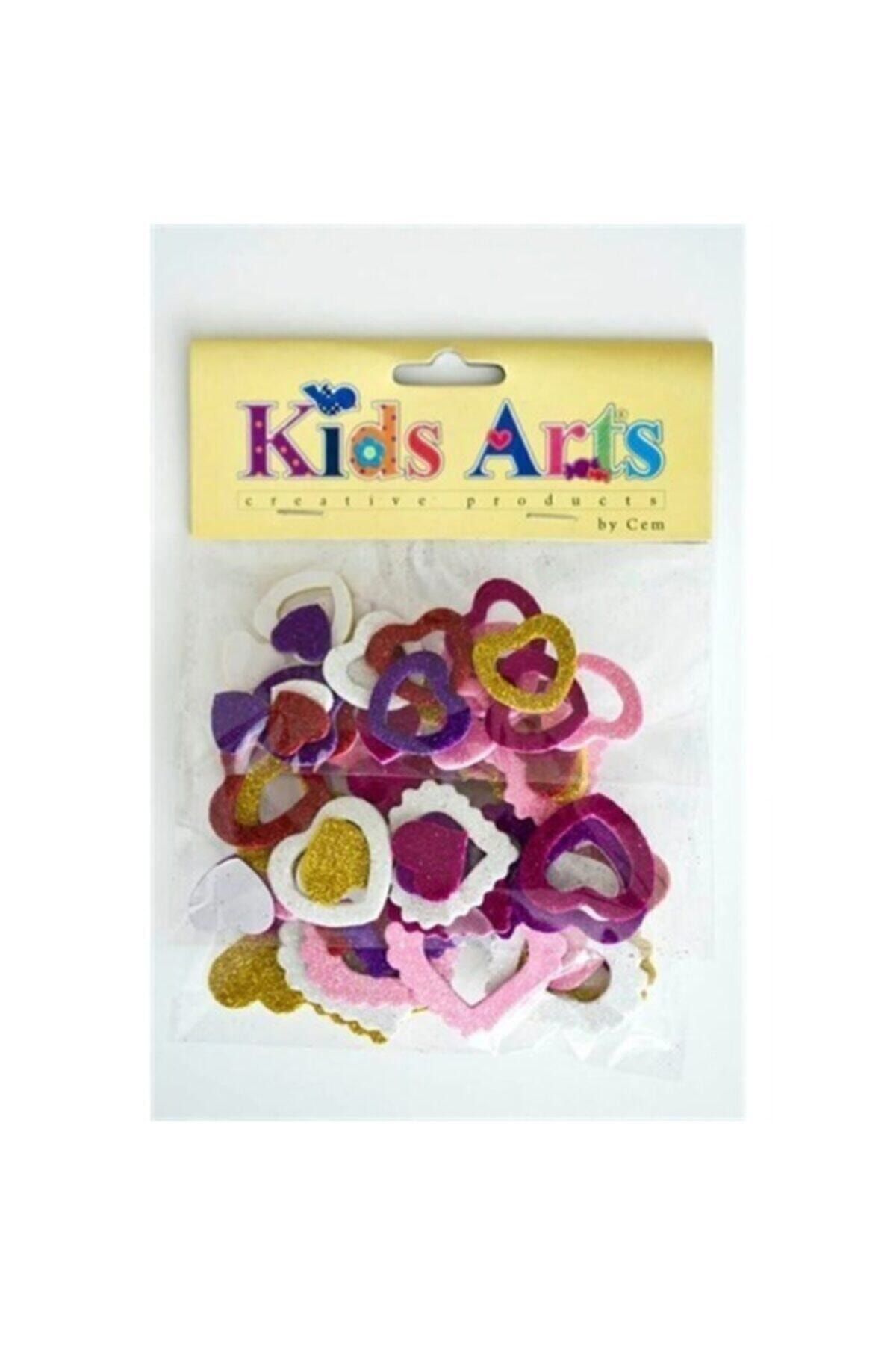 Kids Arts My 028 Eva(simli Kalp Yapışkanlı)