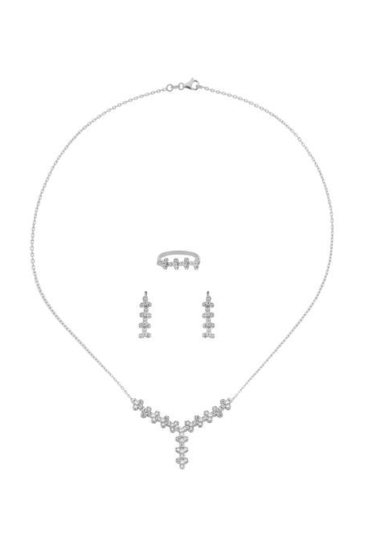 BİLEZİKHANE Taşlı Mini Set 6.00 Gram 14 Ayar Altın