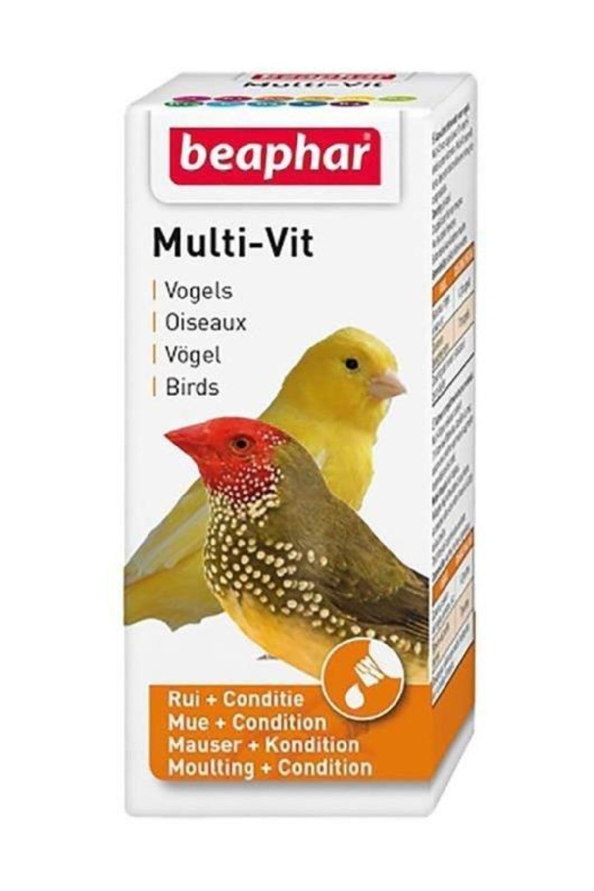 Beaphar Kuşlar Için Tüy Yenileme Ve Kondisyon Multivitamini 20 Ml