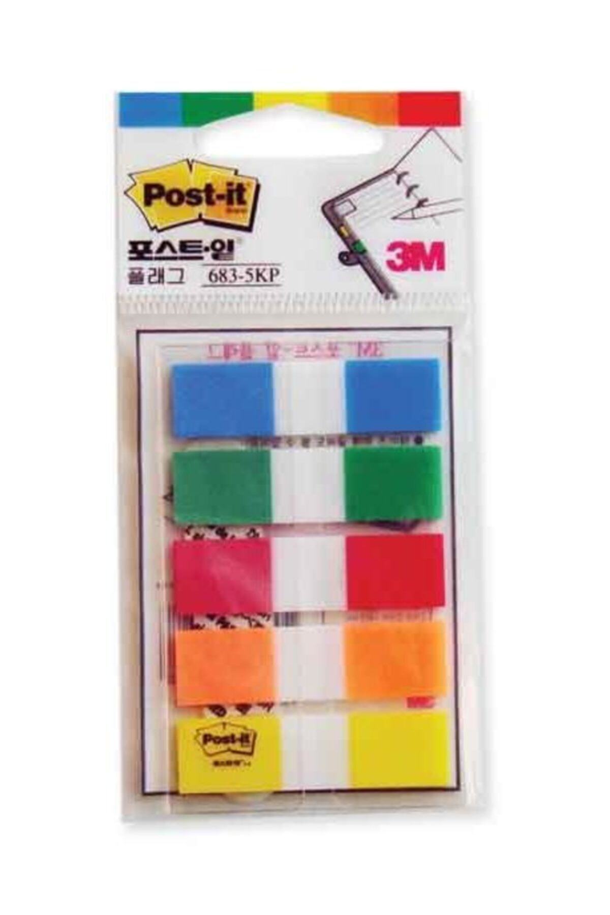 Postit Post-ıt Işaret Bandı 5 Renk 12mx43,6mm 683-5kp