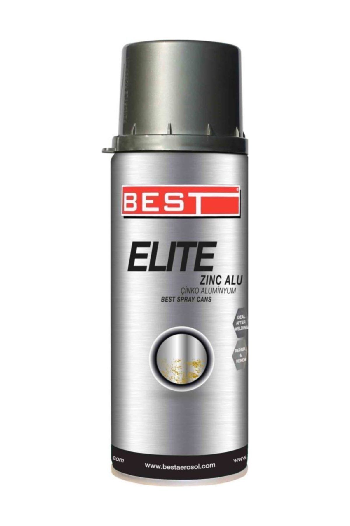 Best Spray Boya Elıte Zinc Alu (alüminyum Çinko) 400ml 1 Adet