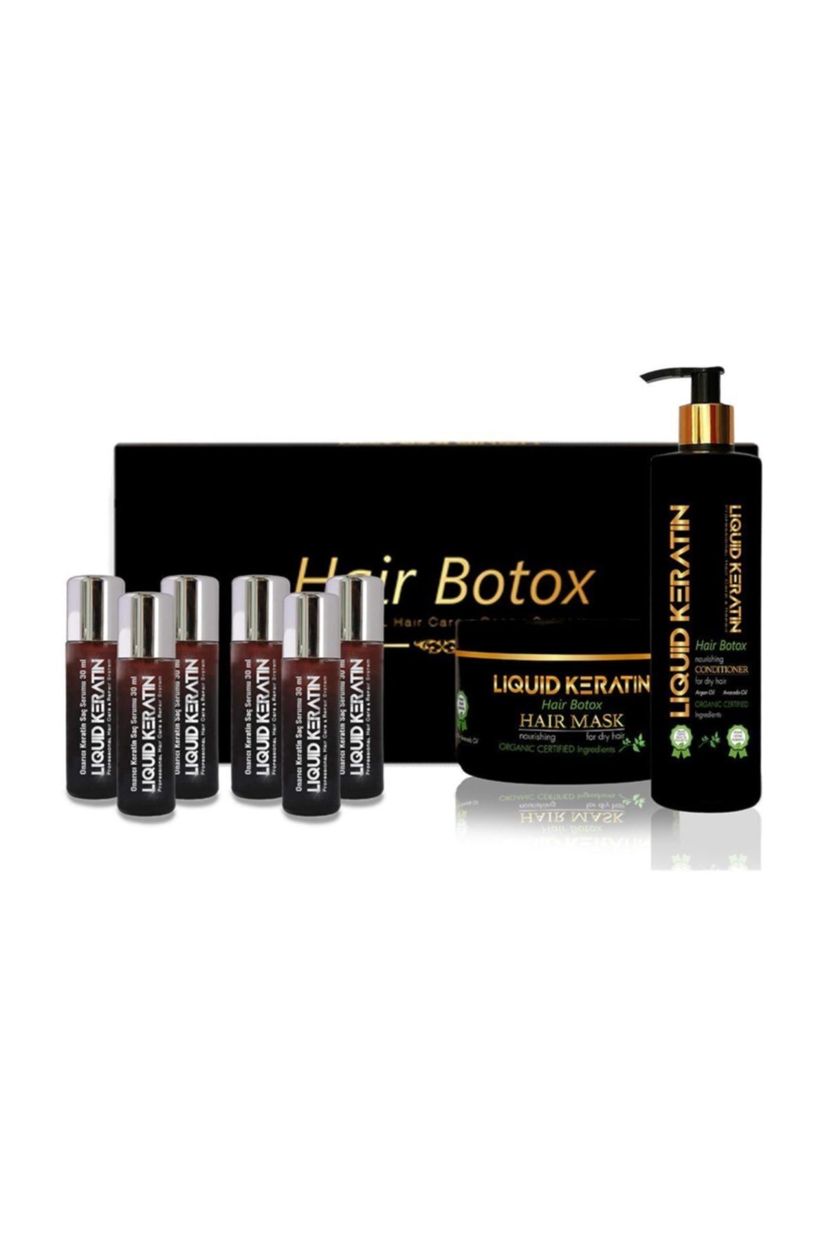 liquid keratin hair botox sac botoks yukleme seti 3 keratin sac bakim seti fiyati yorumlari trendyol