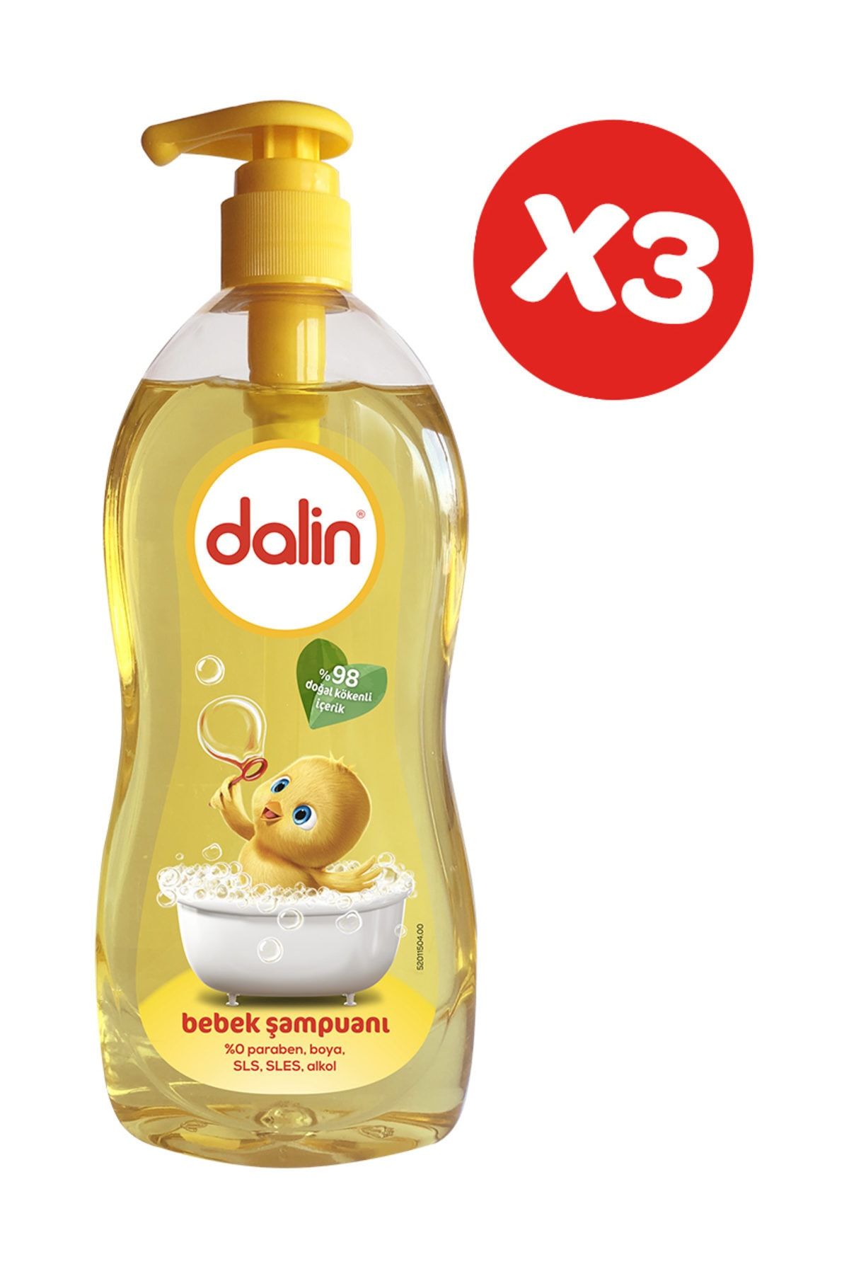 Dalin Şampuan Klasik 700 ml x 3 Adet
