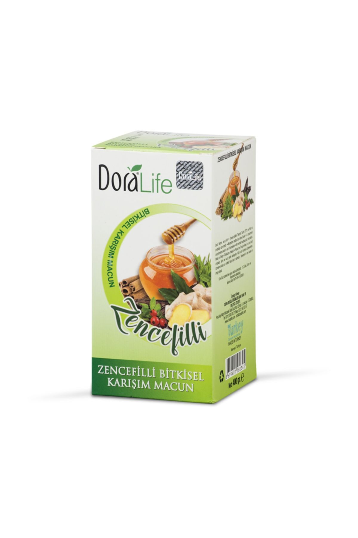 DoraLife Zencefilli Bitkisel Karışım Macun 400 gr