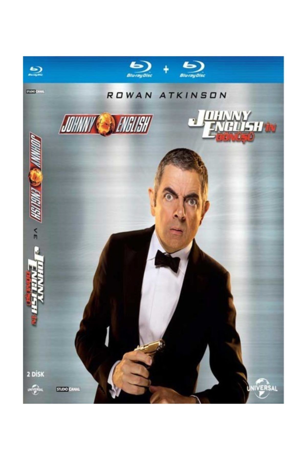 plakmarketi Blu Ray - Johnny Englısh - Johnny Englısh'ın Dönüşü (2 Blu Ray) Rowan Atkınson