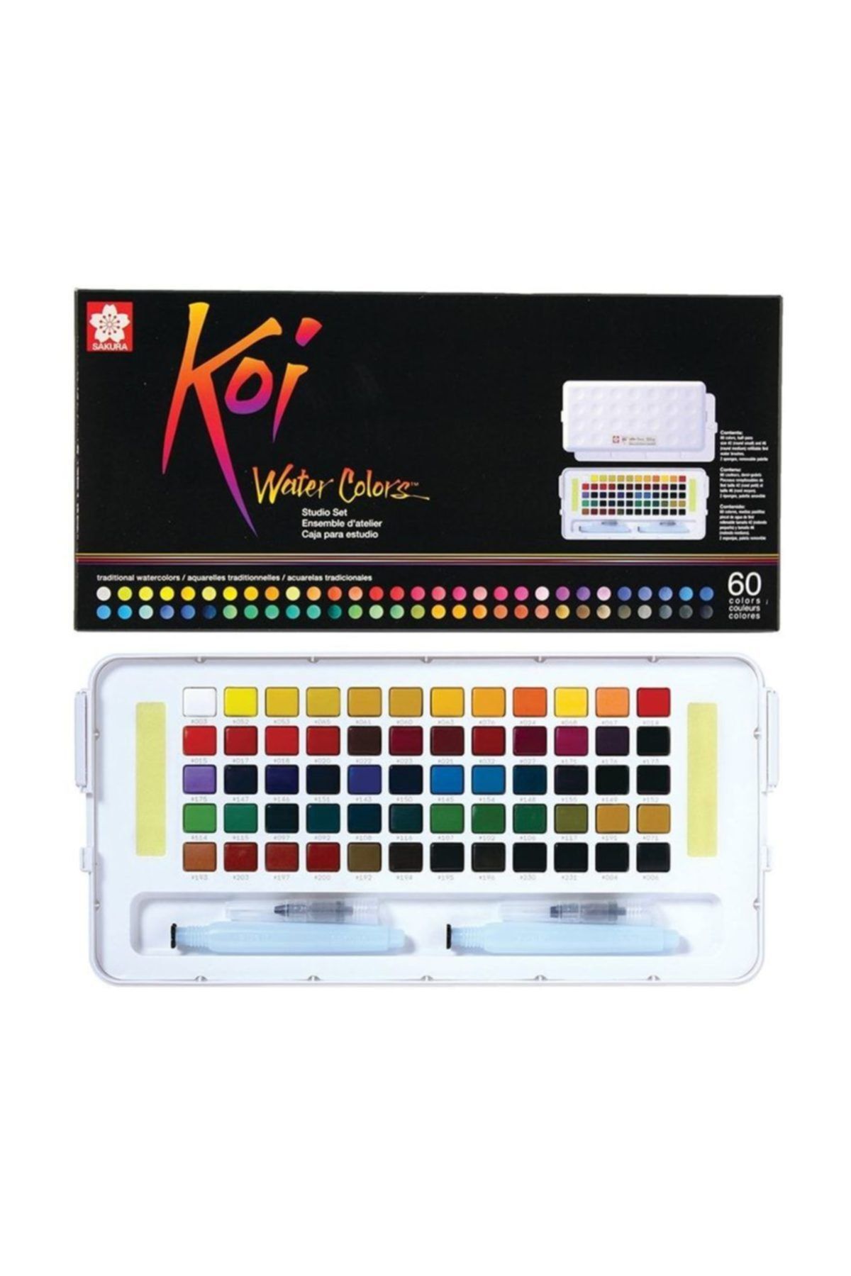 Sakura Koi Watercolours Sulu Boya Seti 60lı Xncw-60n