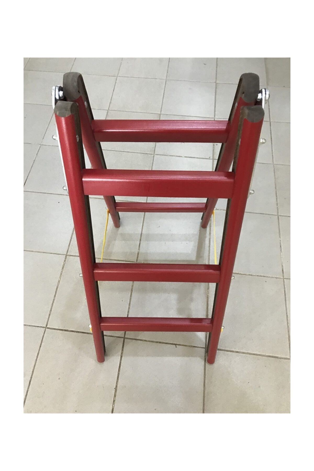 Alplam Laminat Merdiven 3 Bas. Bordo G-3158