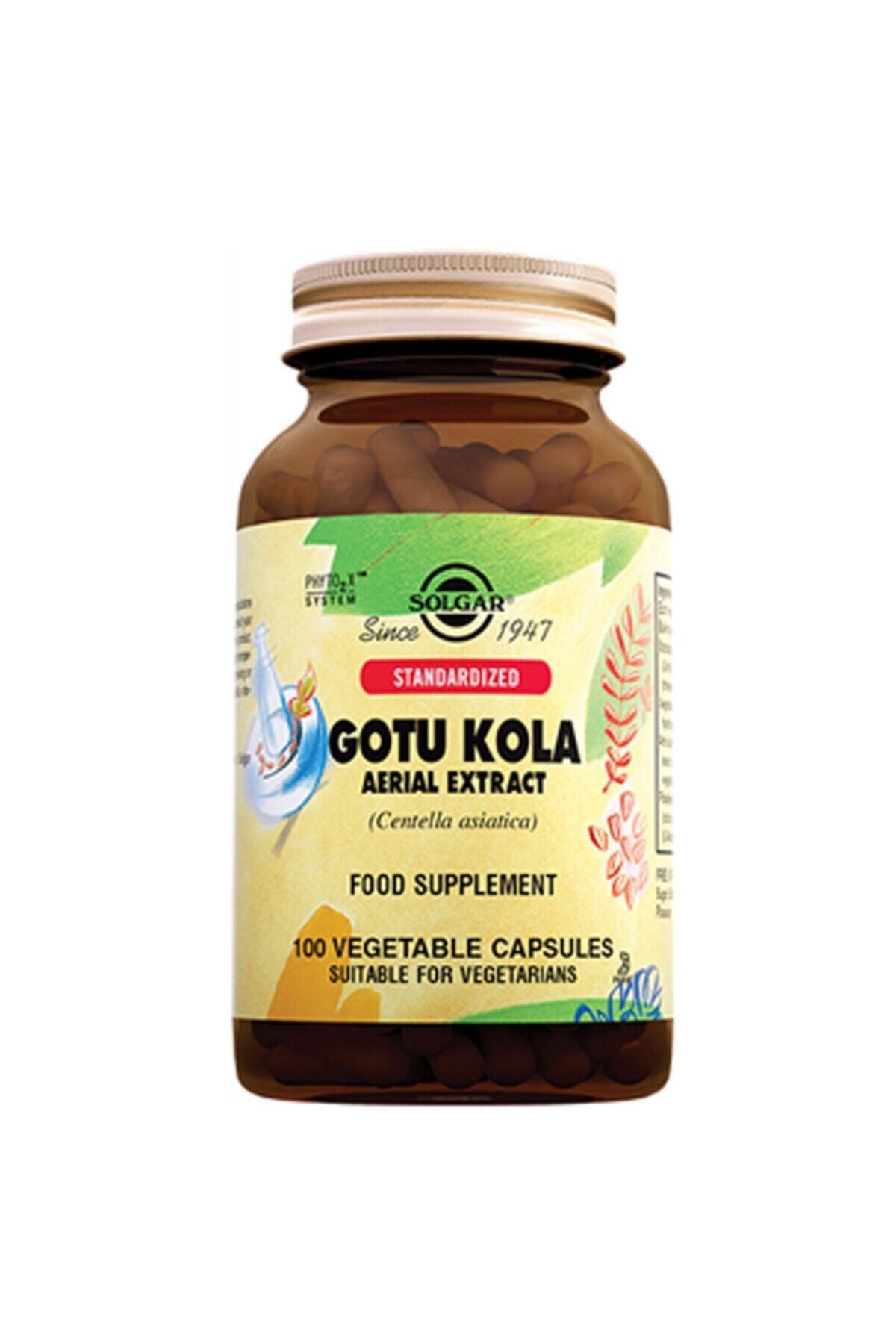 Solgar Gotu Kola Aerial Extract 100 Kapsül