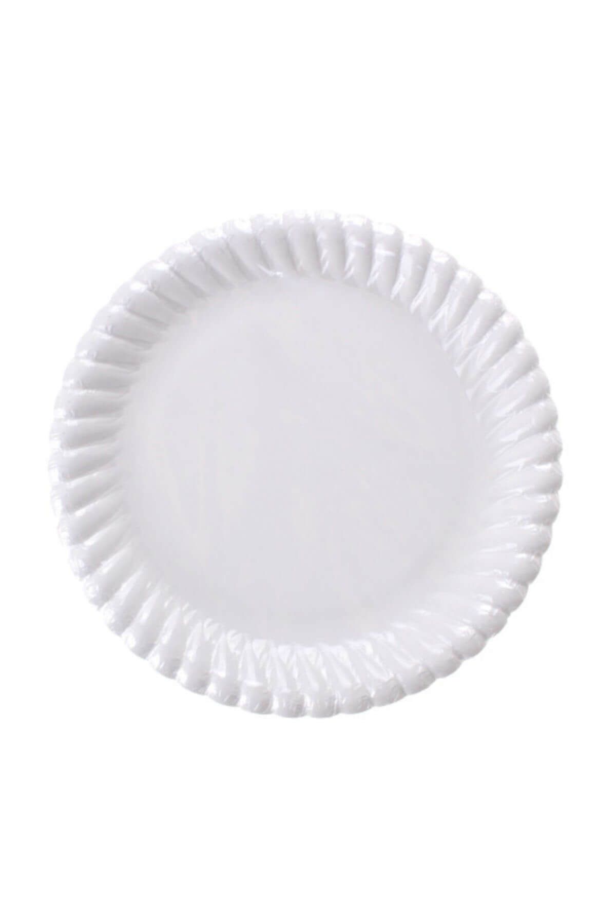 RollUp Beyaz Karton Tabak 23 cm