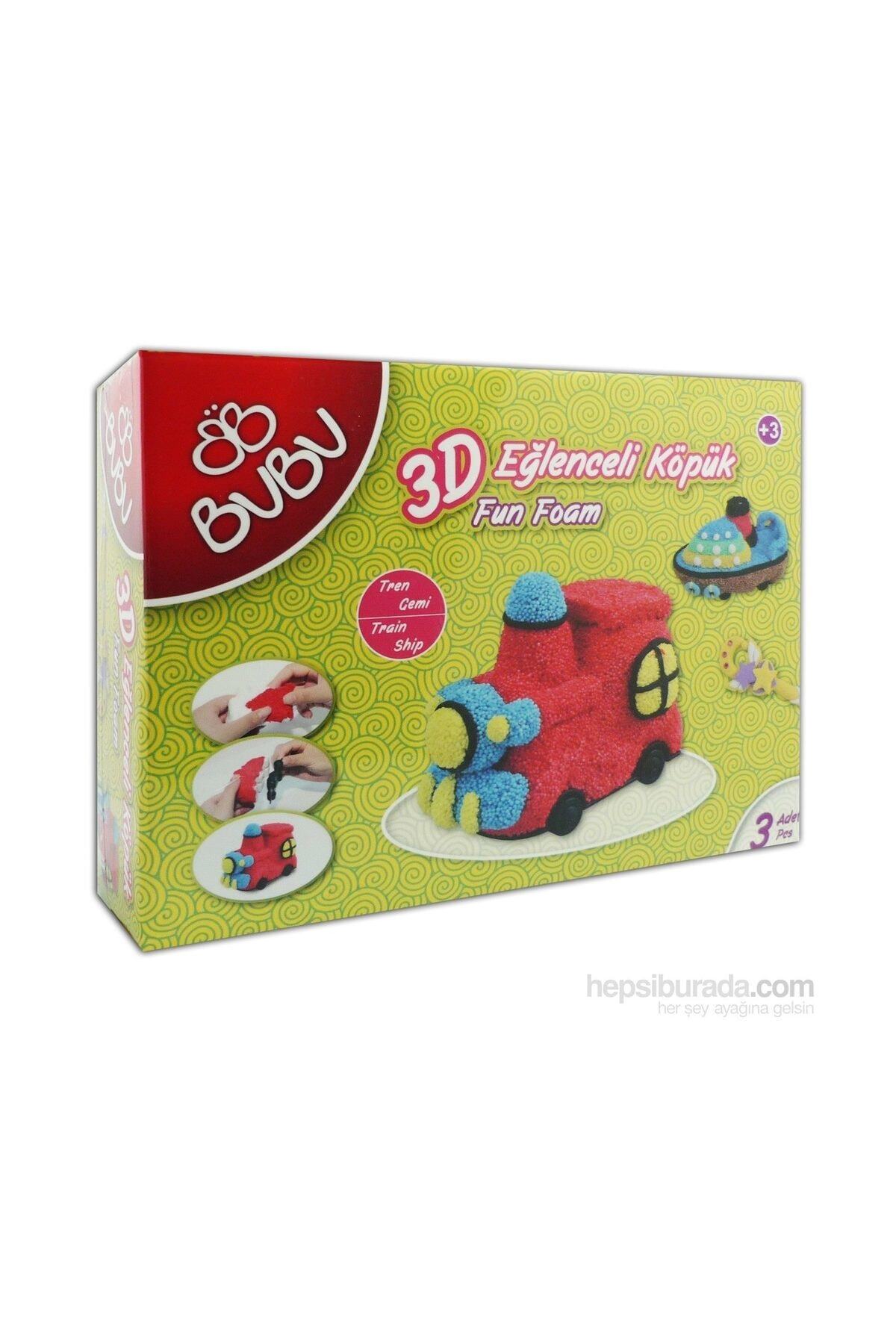 Bubu Bu-Bu 3D Eğlenceli Köpük Tren-Gemi  7337