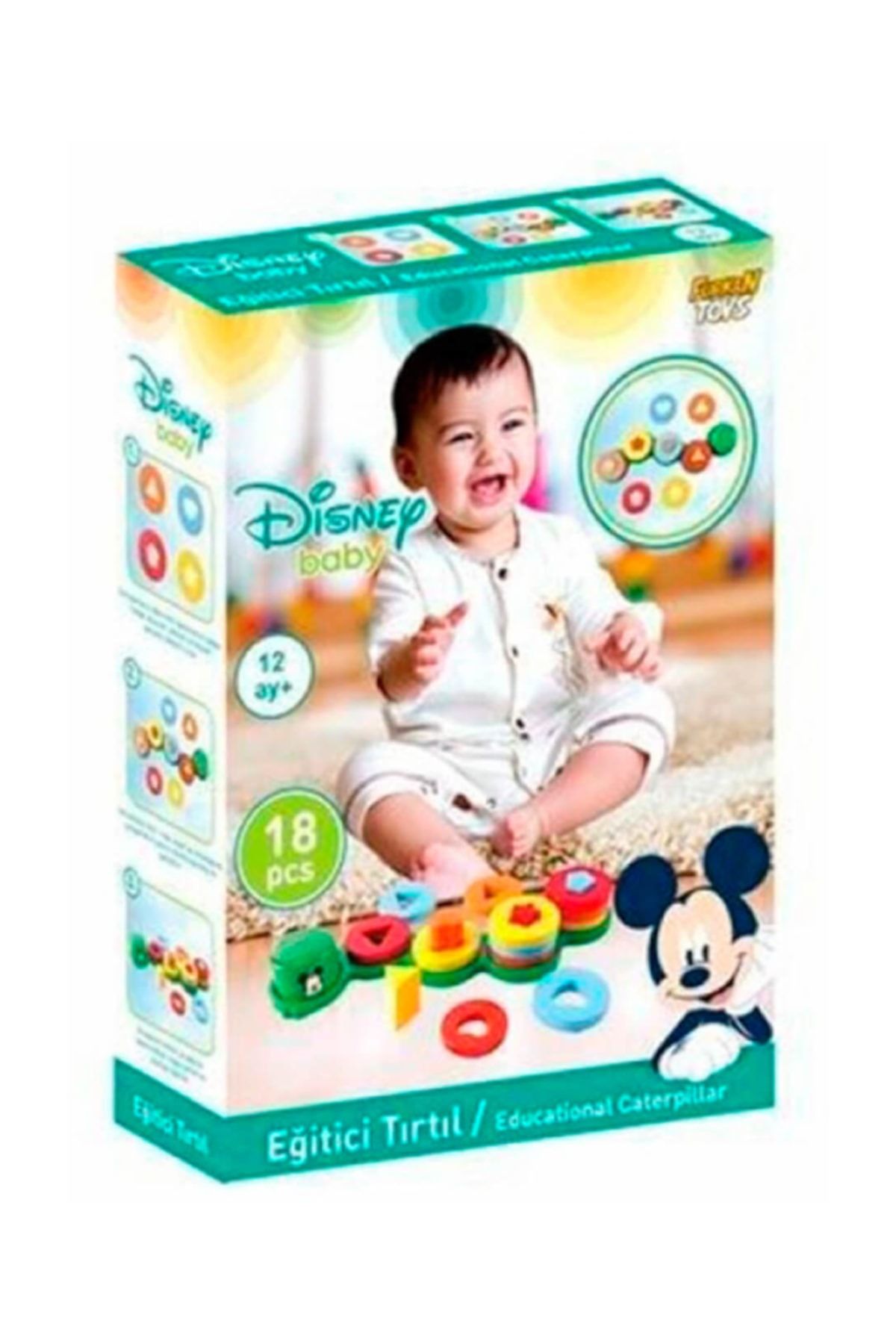 Furkan Toys Disney Baby Eğitici Tırtıl