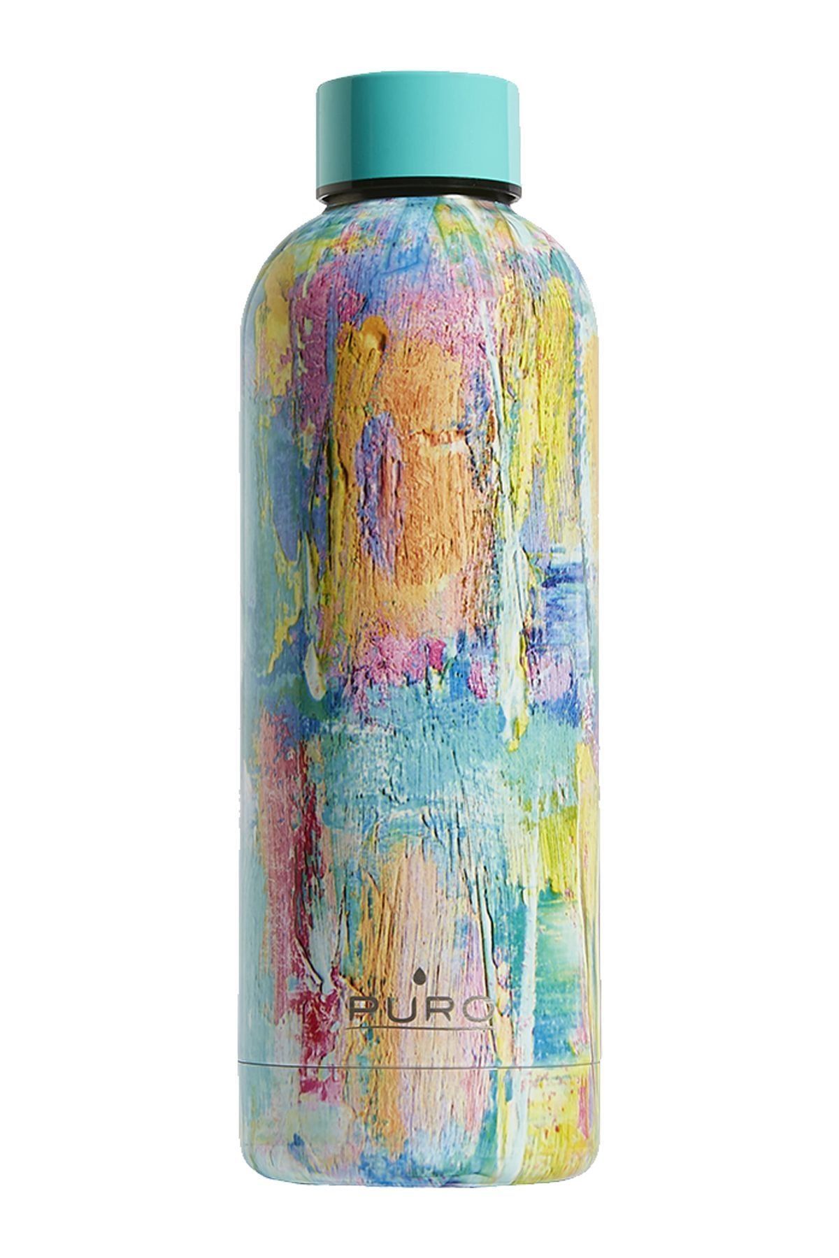 Puro Hot&Cold Paslanmaz Çelik Termos Parlak Street Paint Desenli 500 ml