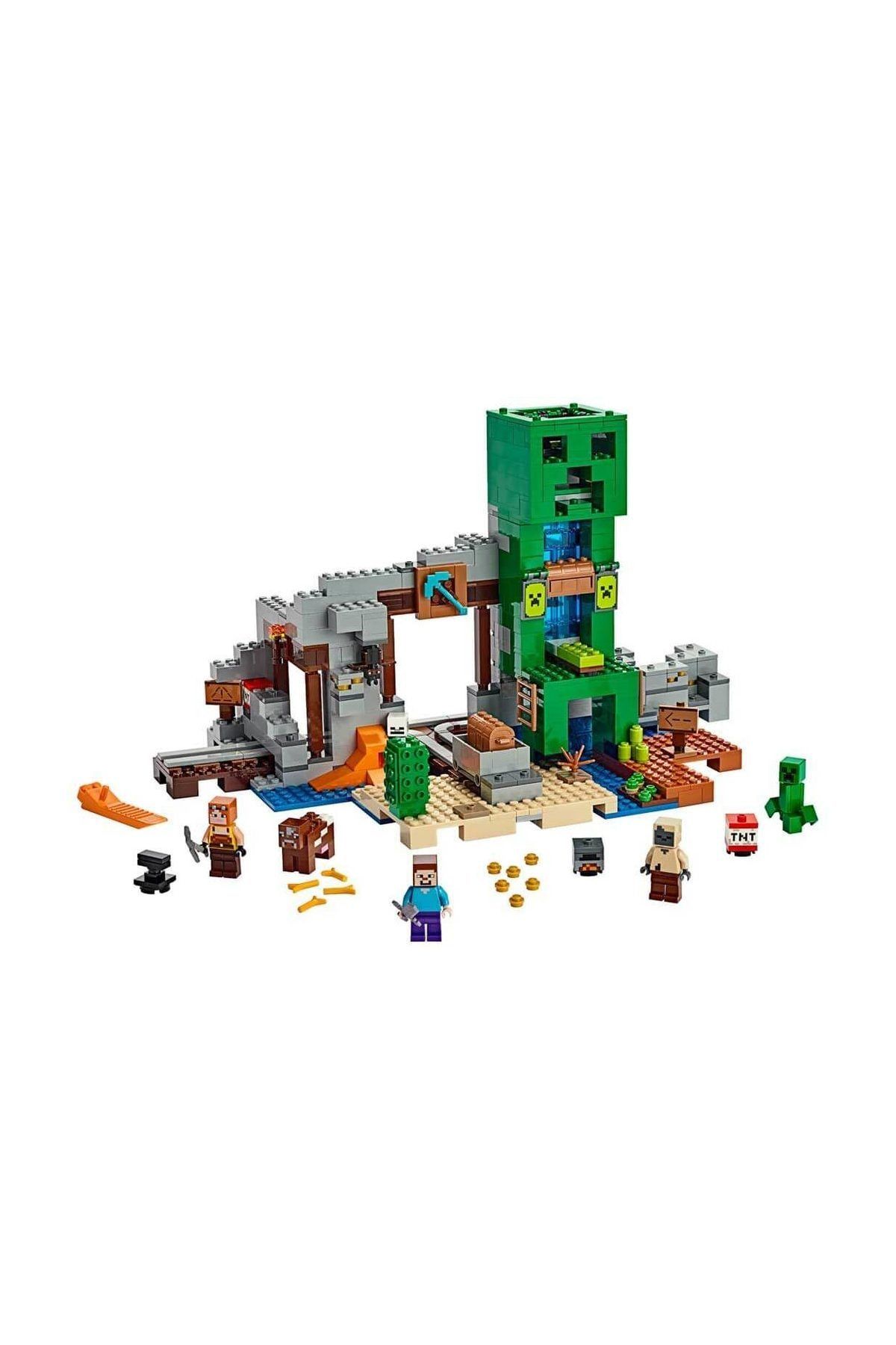LEGO Minecraft Creeper Madeni 21155