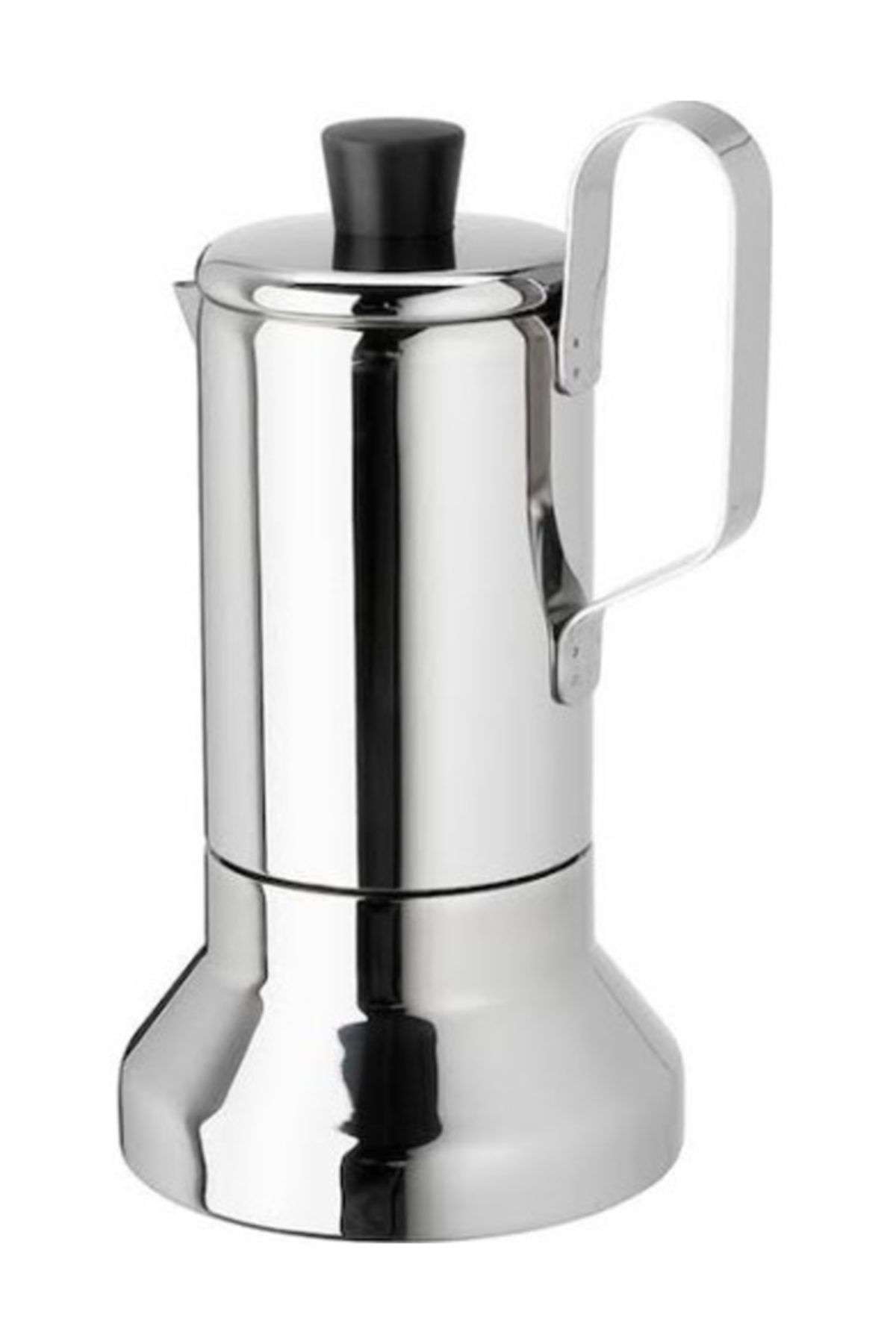 BARBUN Metallısk Ocak Üstü Espresso Aleti  Moka Pot - 0,4 Lt