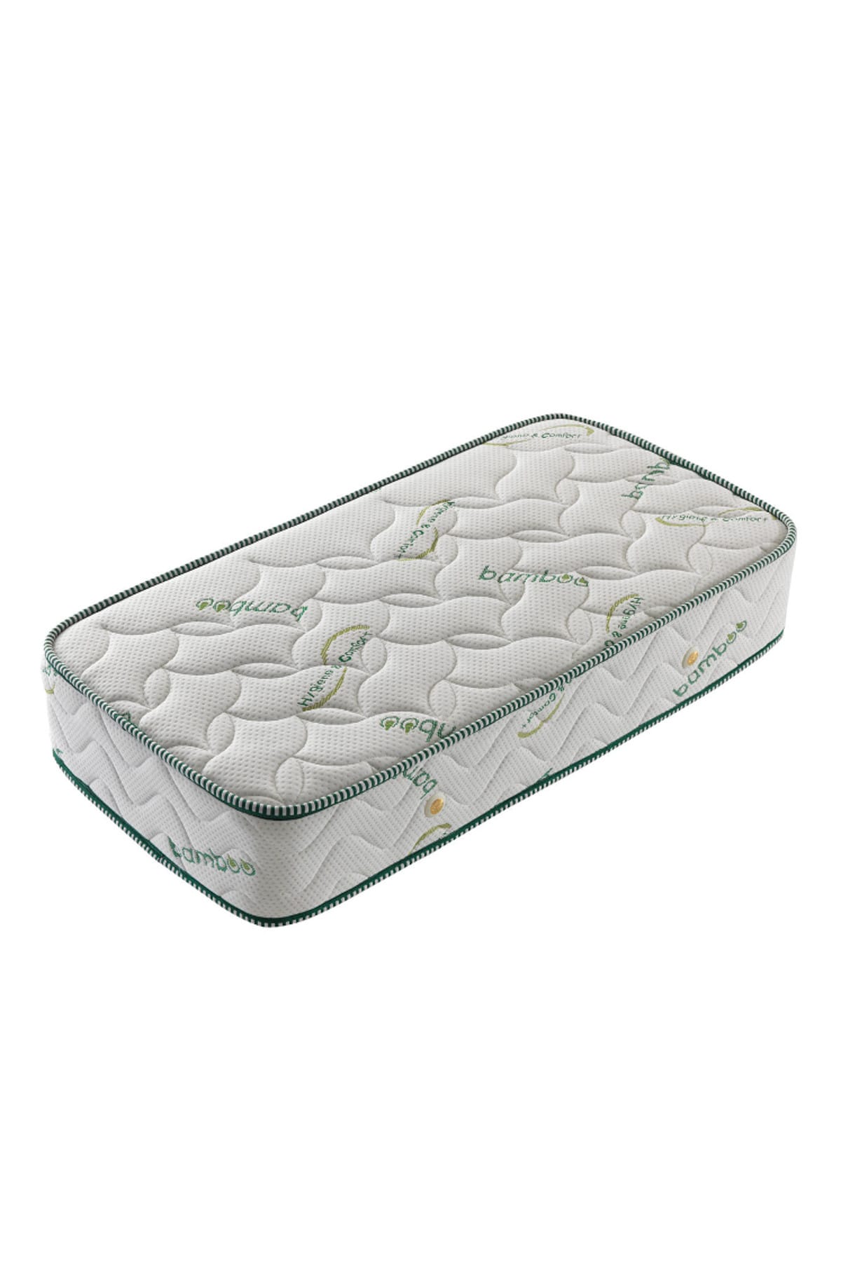 Heyner Bamboo Kumaş Ortopedik Yaylı Yatak Lüx Soft Ortopedik Yaylı Yatak 90x200 Cm Yaylı Yatak