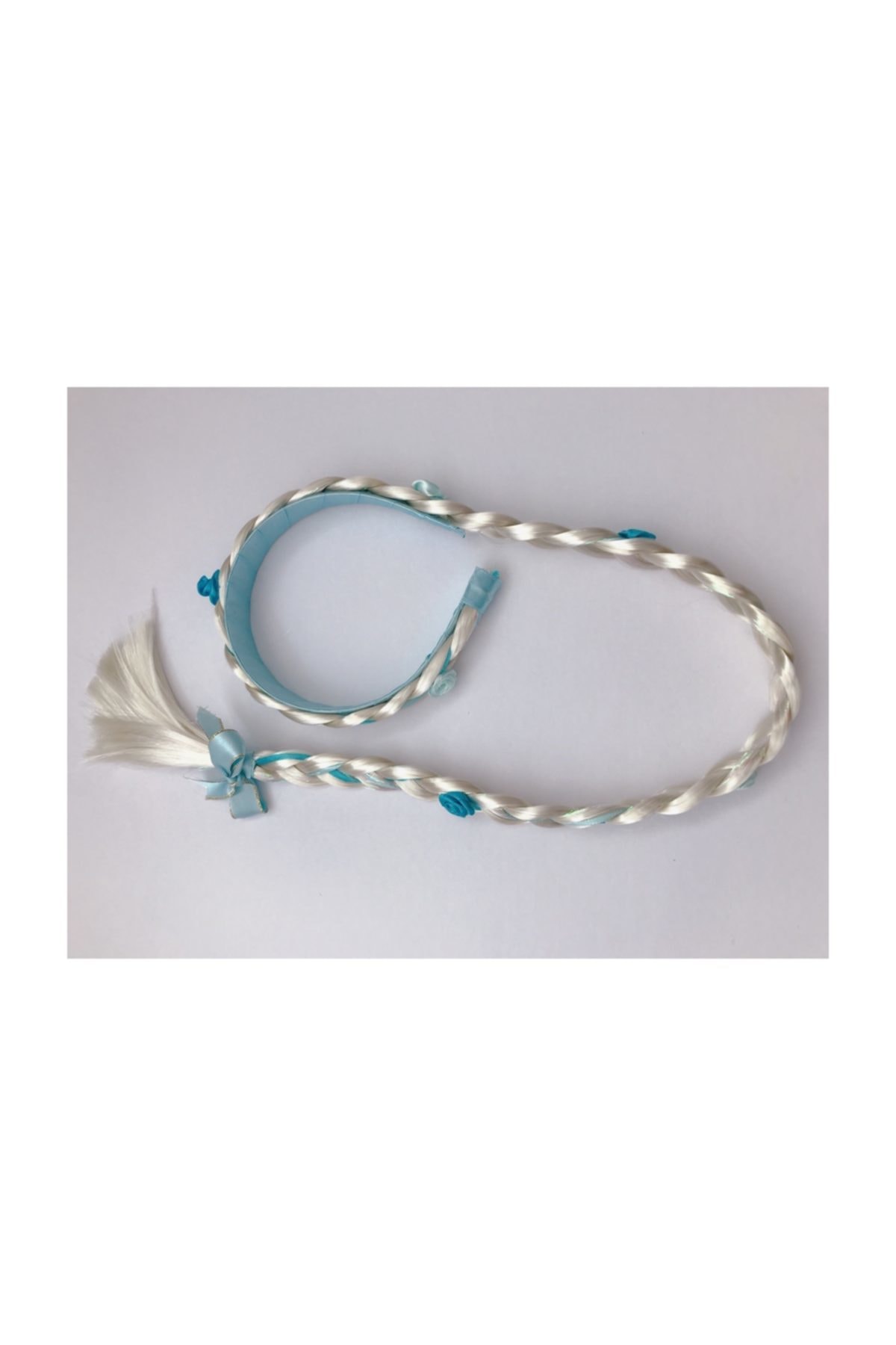 yenices Elsa Anna Prenses Saçı & Saç Örgülü Taç & Elsa Saçı