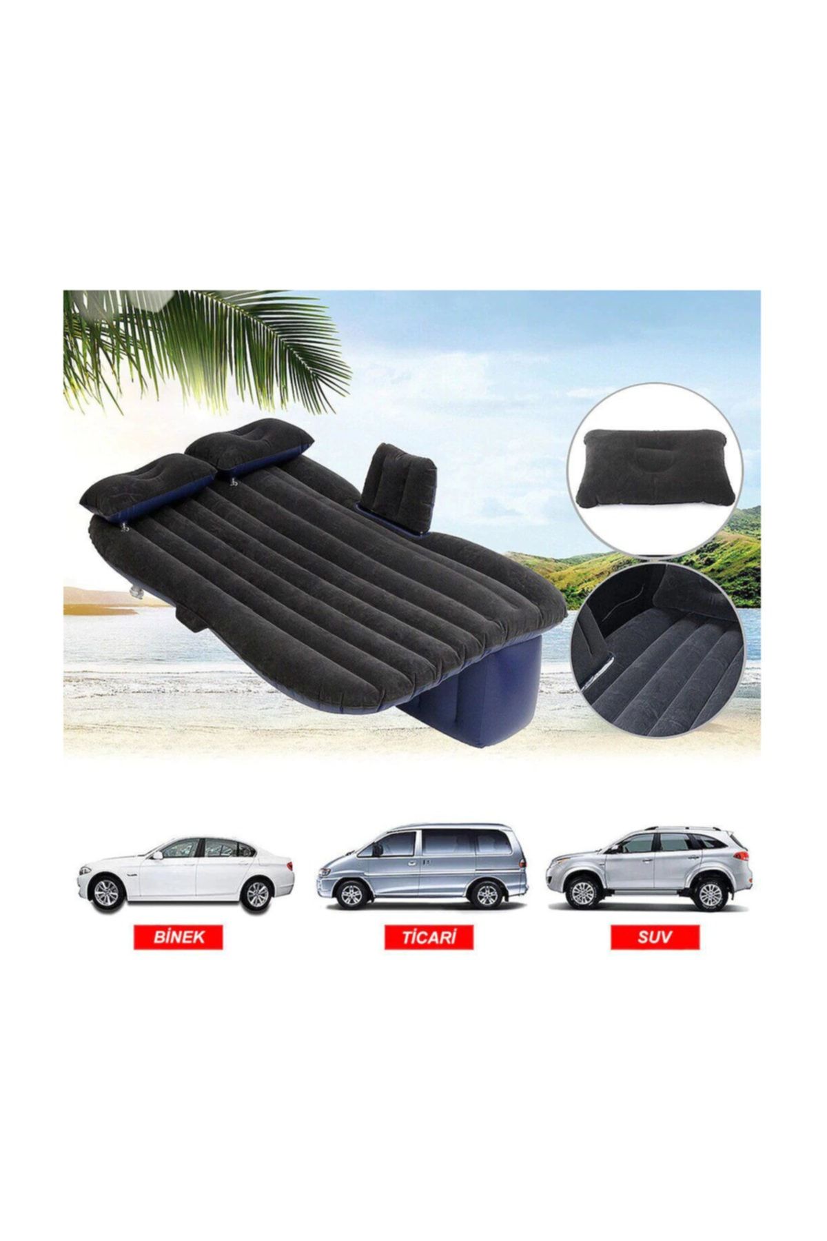 max polo polarized gri sisme araba yatagi seti yatak yastik pompa tamir seti ve tasima cantasi lr002 fiyati yorumlari trendyol