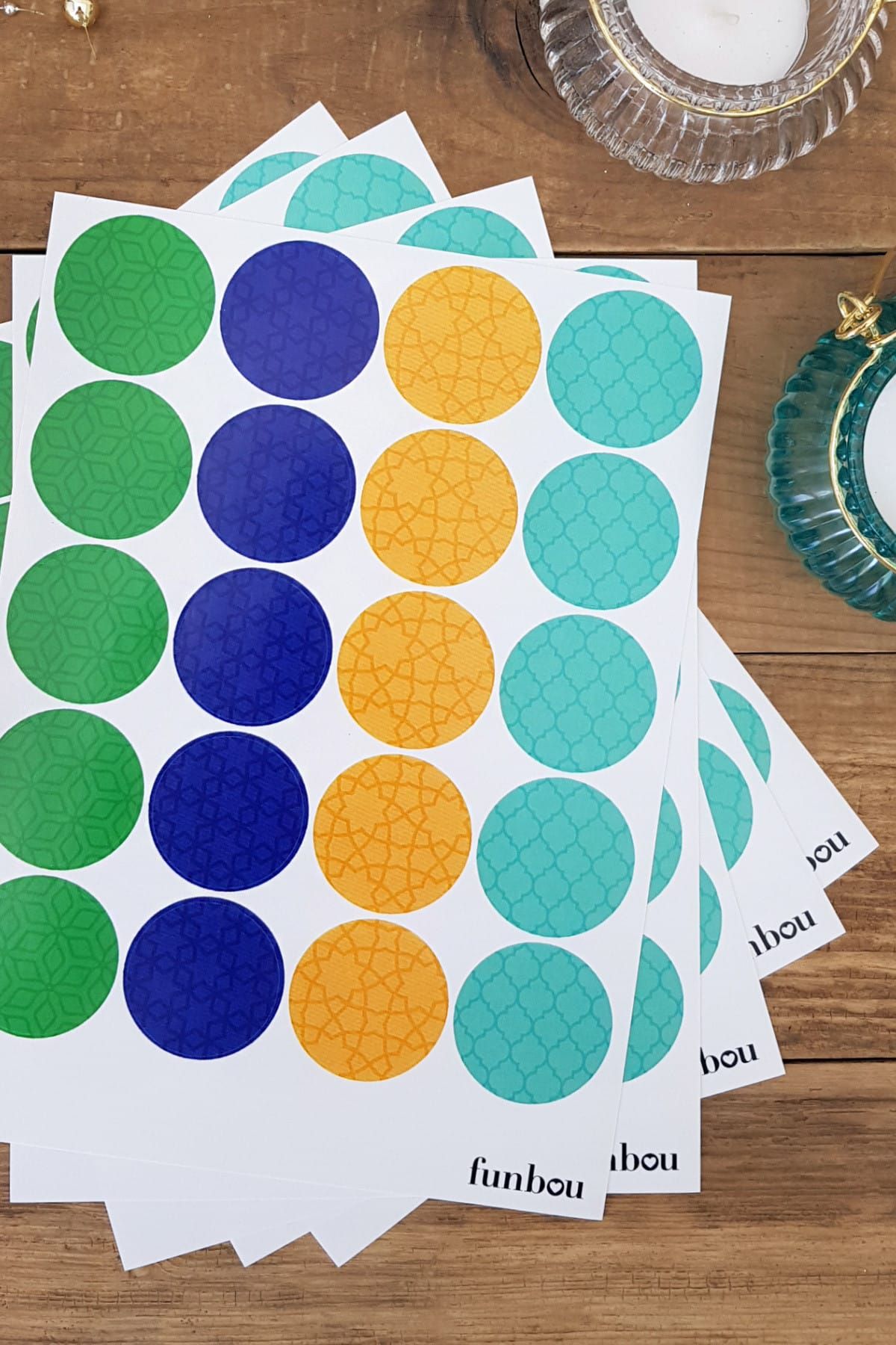 Funbou Sticker, Ottoman / 10 sayfa