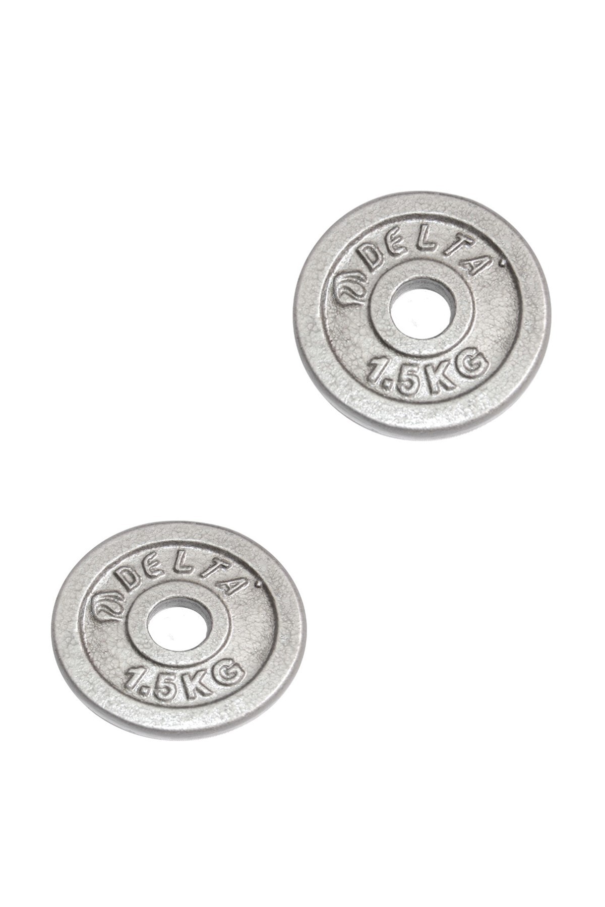 Delta Gri Döküm Plaka ( Çiftli ) 1,5 KG x 2 Adet DS 7215