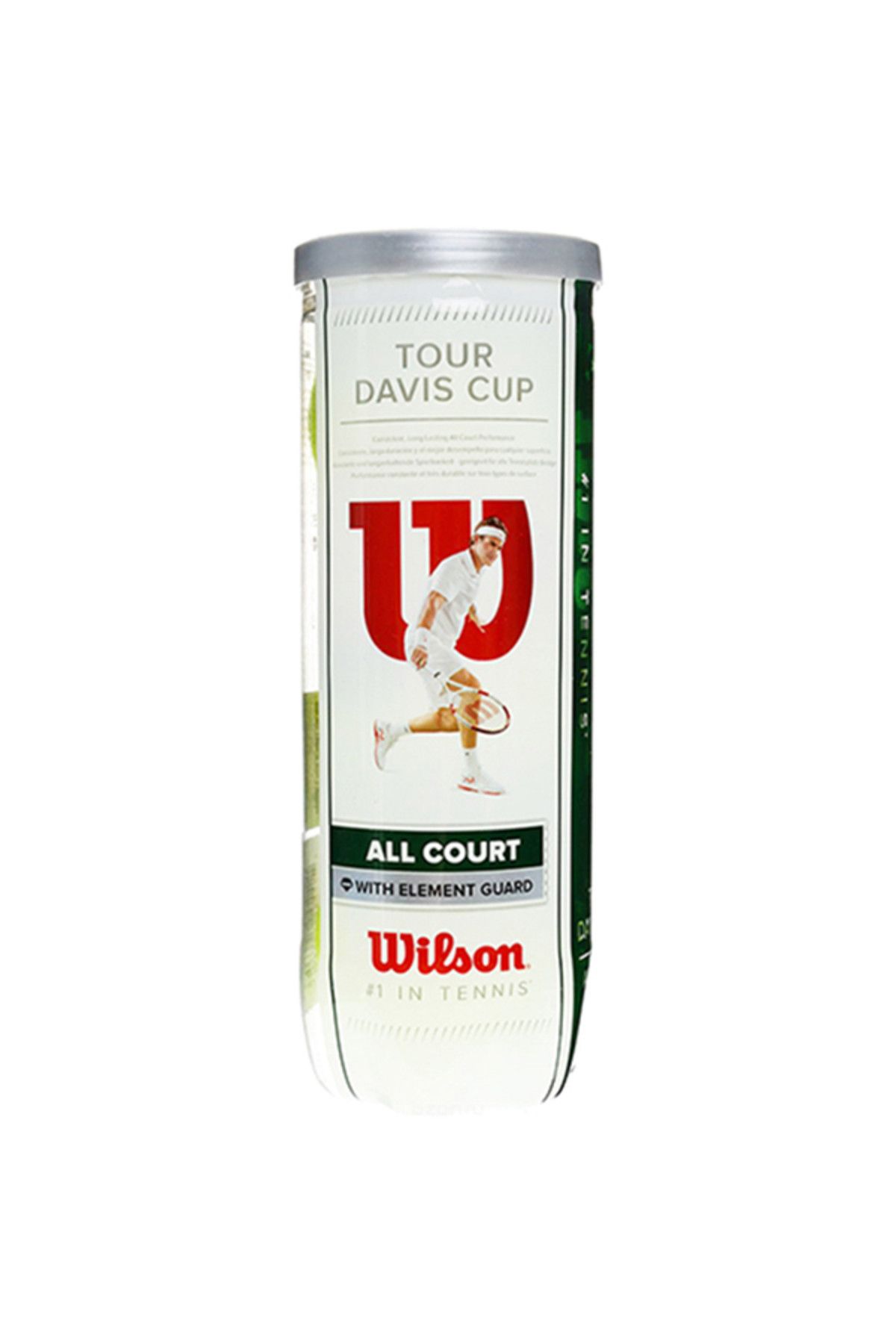 Wilson Wrt 106000 3 Lü Tour Davıs Cup Tenis Topu Wrt106000