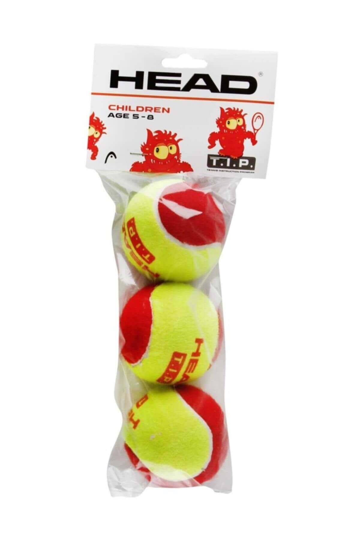Head Erkek Top - Head Tip Kırmızı Sünger Başlangıç Tenis Topu - TH108