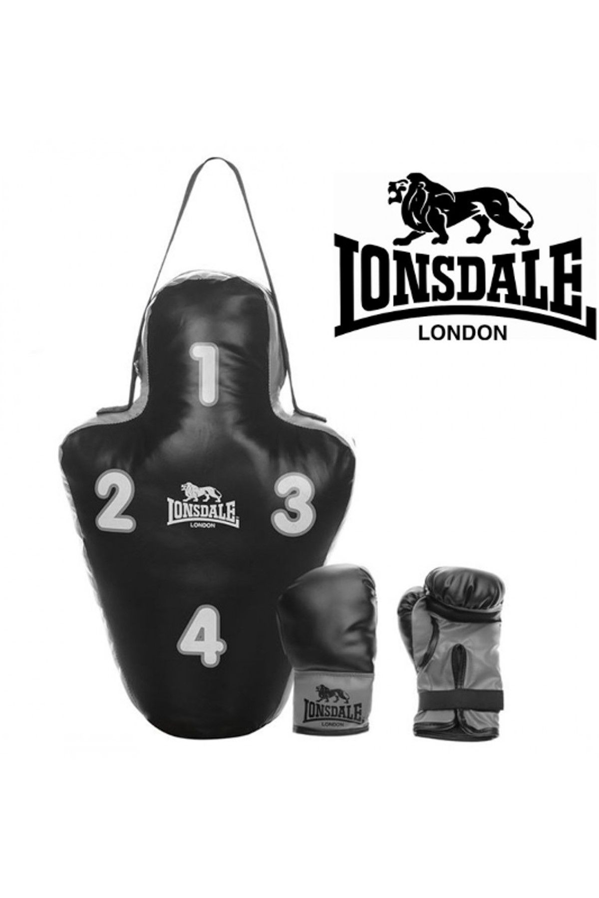 LONSDALE Hedefli Torba Eldiven Set (56942) BOXSETLON004