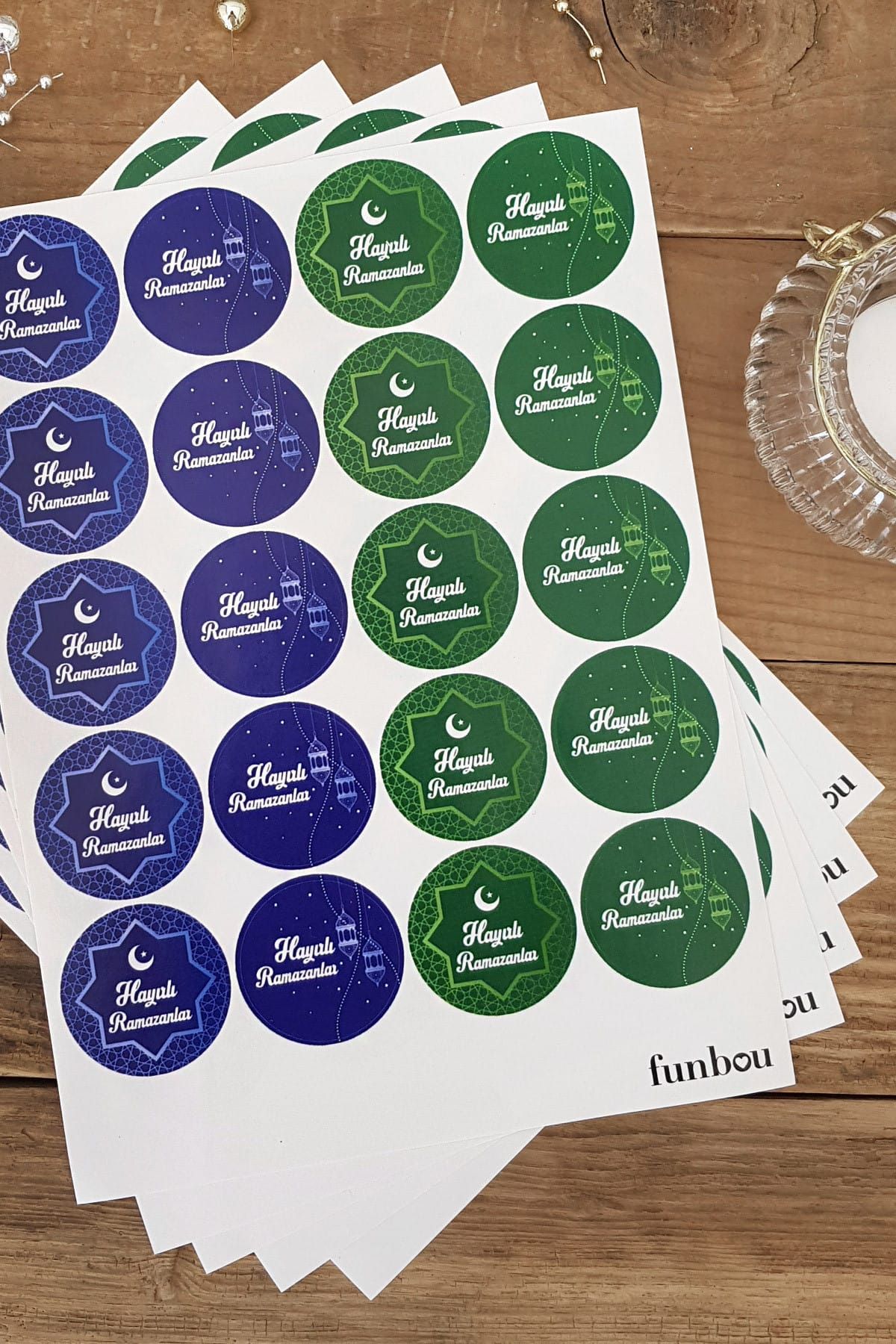 Funbou Sticker, hayırlı ramazanlar / 10 sayfa