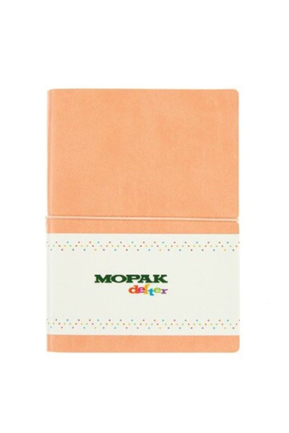 Mopak Suni Deri Kapaklı Kareli Defter 96 Yaprak