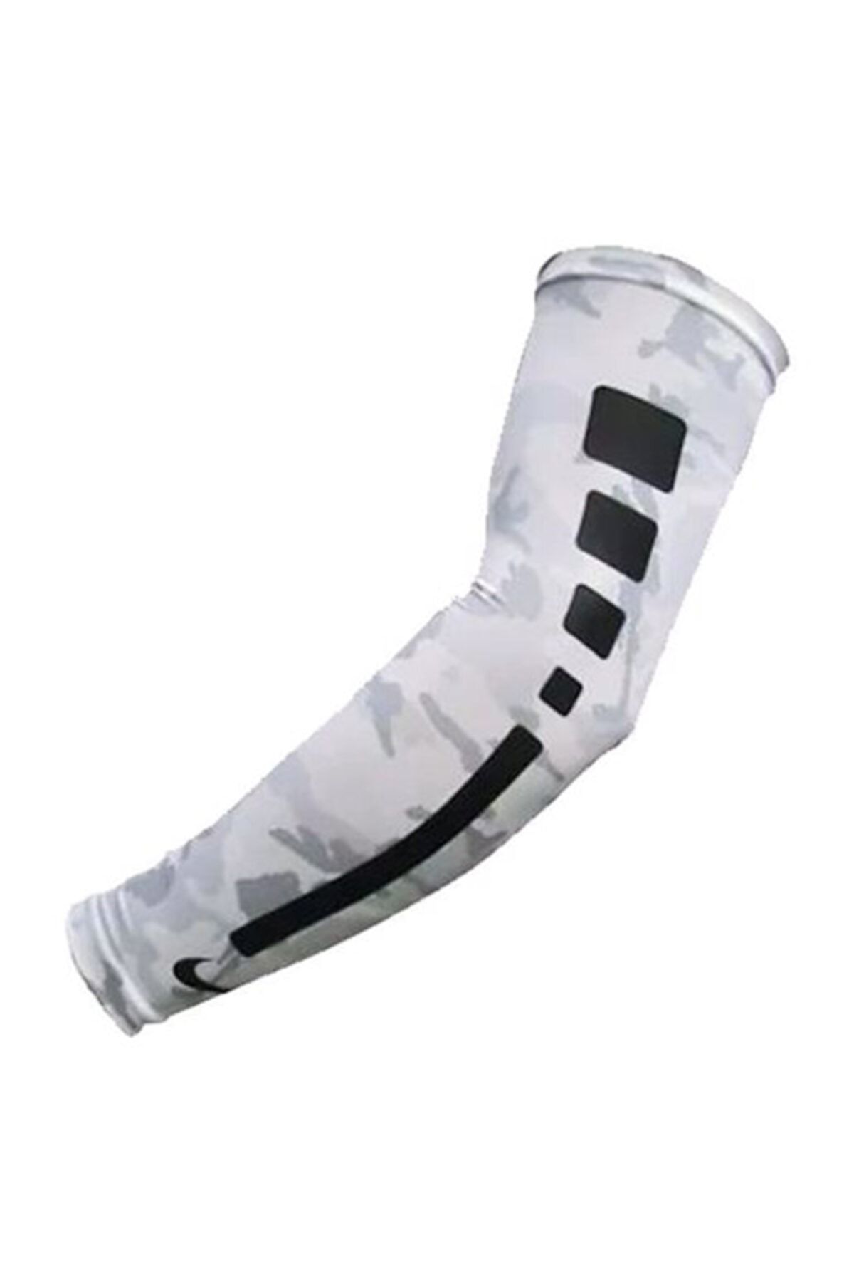 Nike Unisex Gri Basketbol Kolluk Pro Graphic Youth Elite Sleeves 2.0  N.000.1364.981.sm