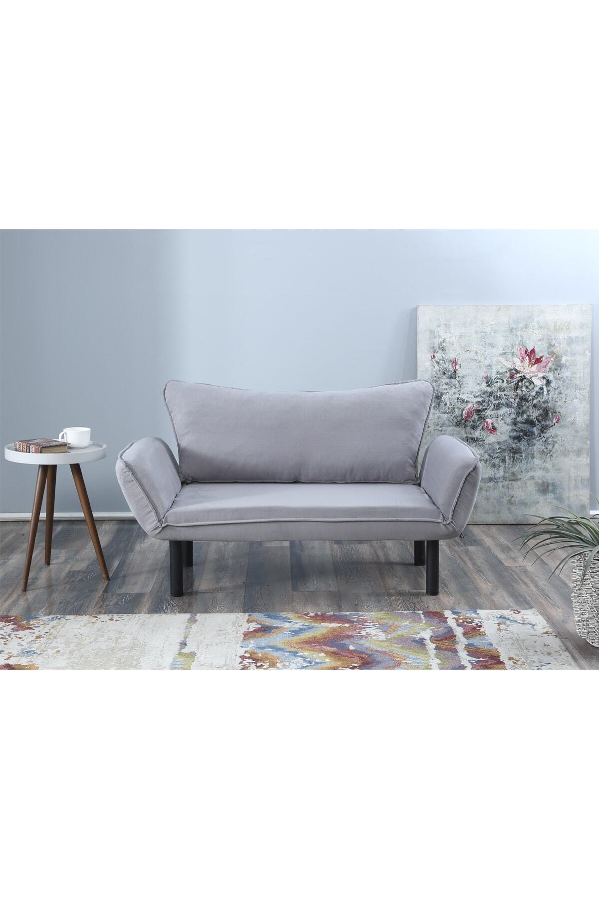 evdemo ada gri acilir kollu ikili koltuk kanepe fiyati yorumlari trendyol