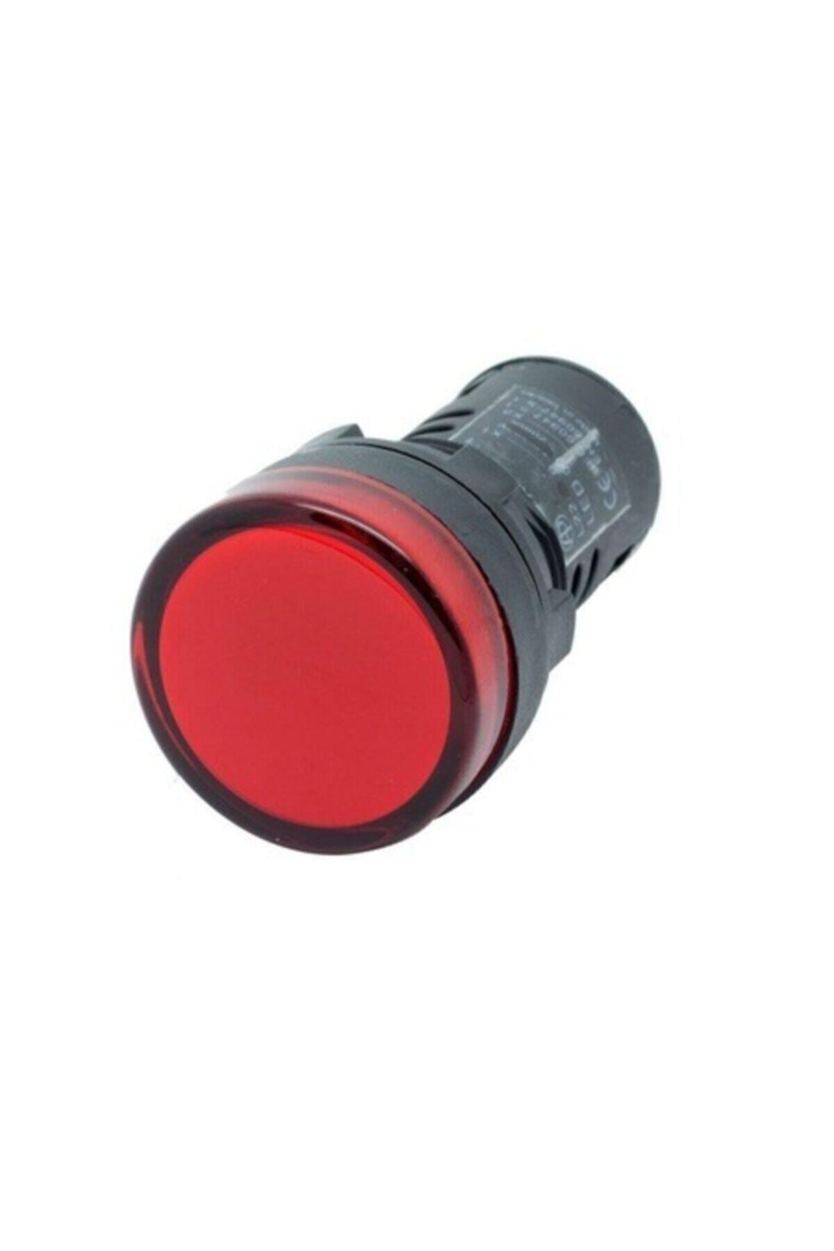 Gwest 22mm Ledli Sinyal Lambası Kırmızı 220v