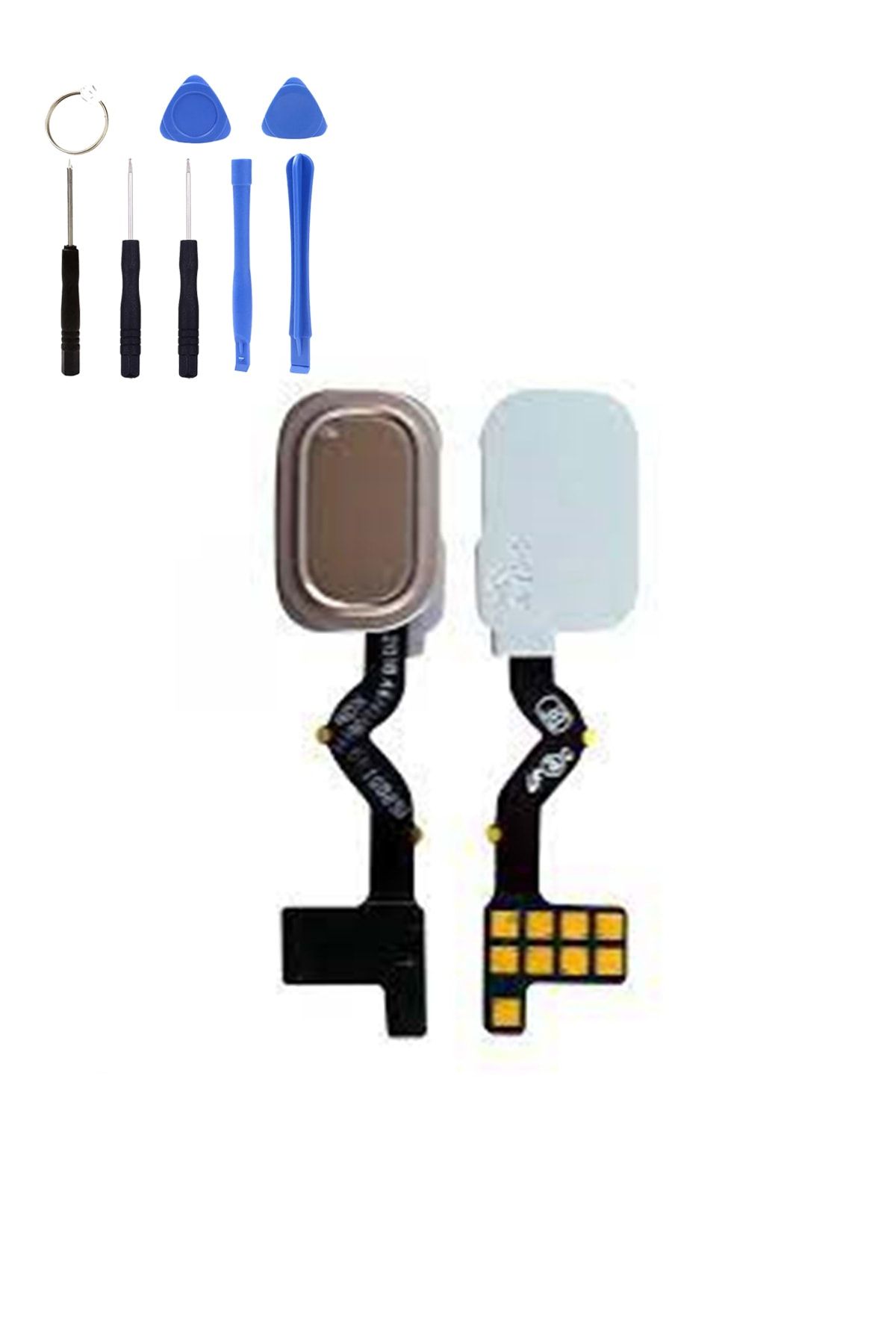 Tk Tech Samsung Note 9 N960 Home Tuş Bordu Mavi Tamir Seti Yanında !!!